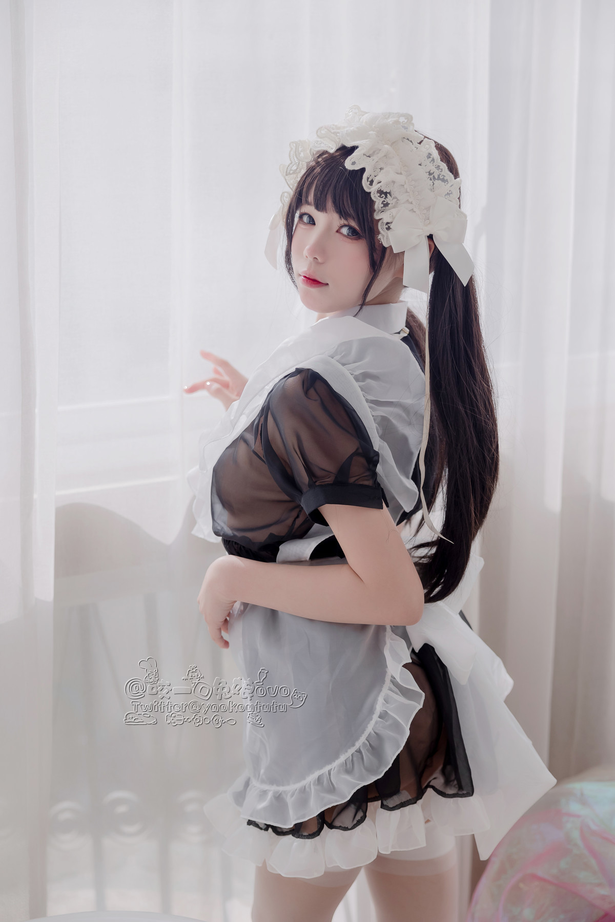 Cosplay 黏黏團子兔 黑白女僕