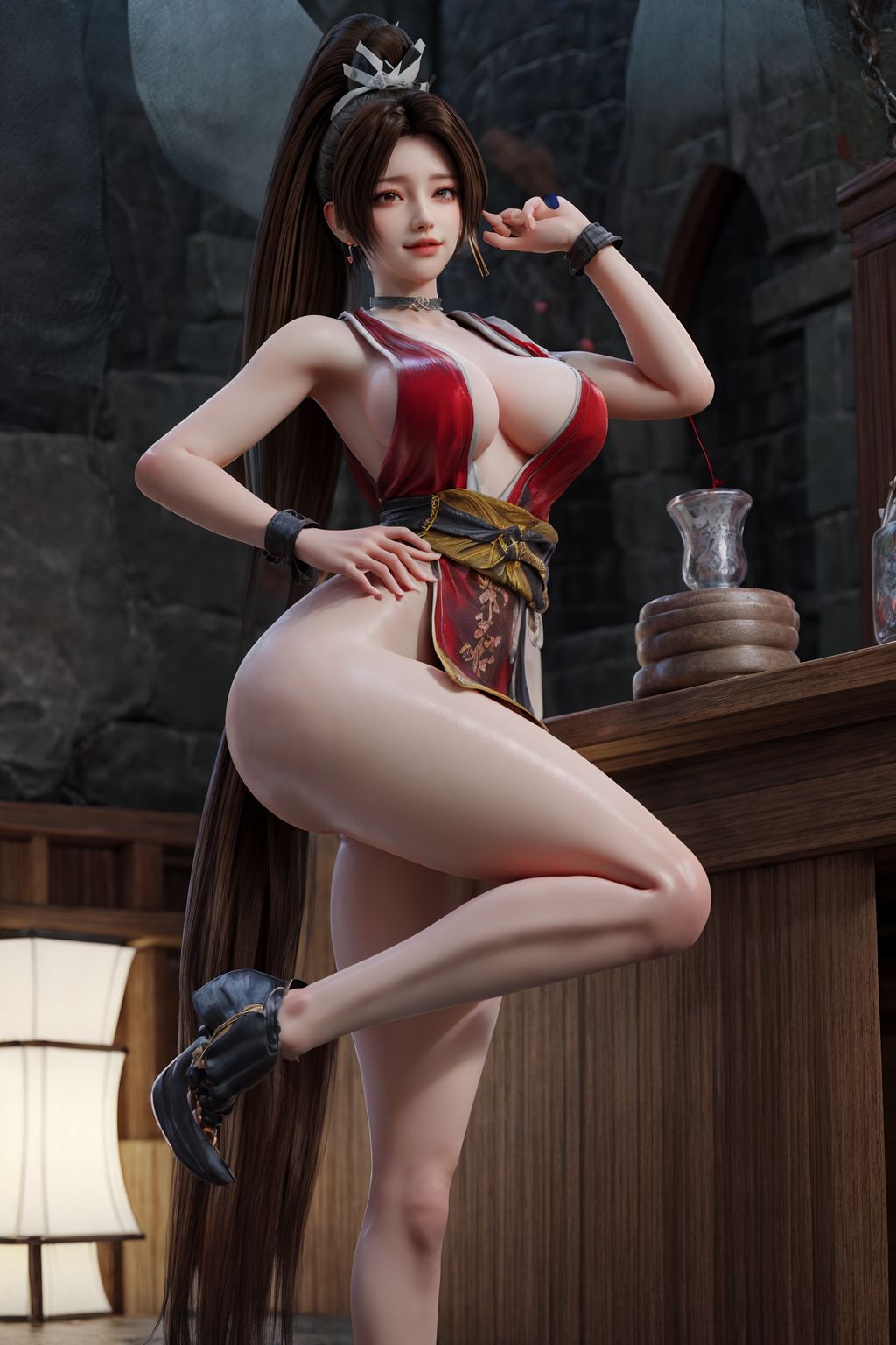 AI 生成的] kaiysx: 不知火 舞 (拳皇) (58 張照片)