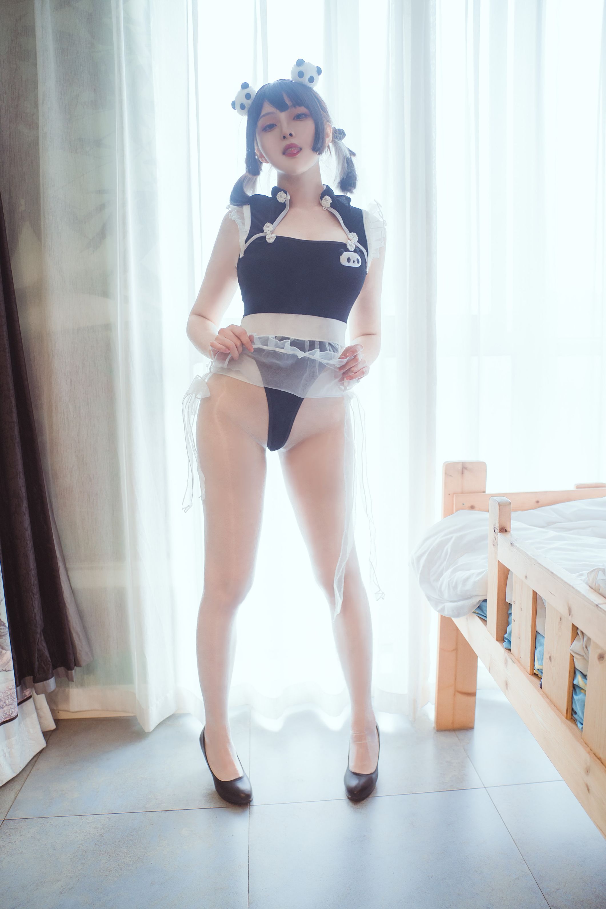 夏夏子 パンダメイド64P1V