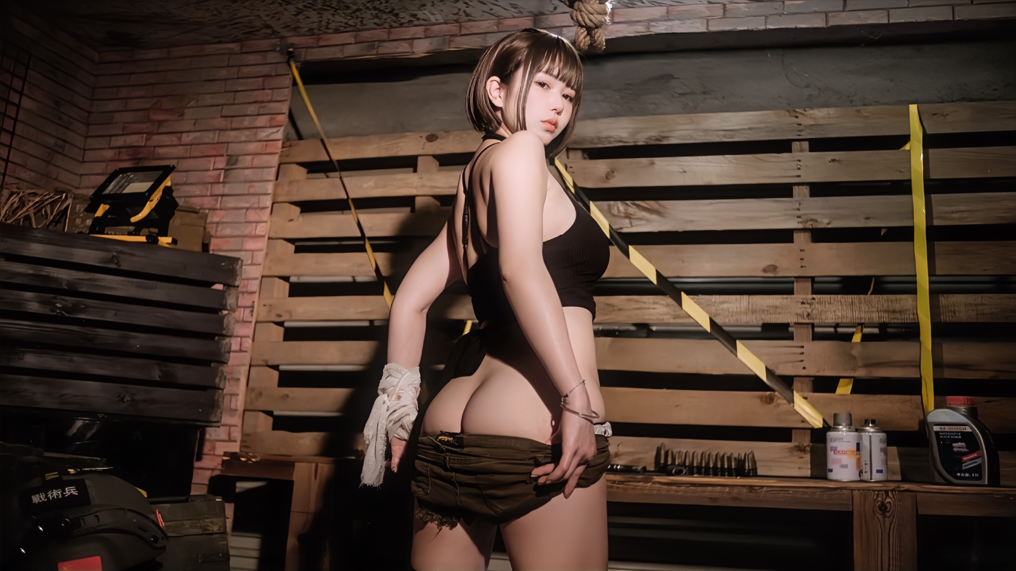蒂娜很妖孽呀 短髮女特工 42P