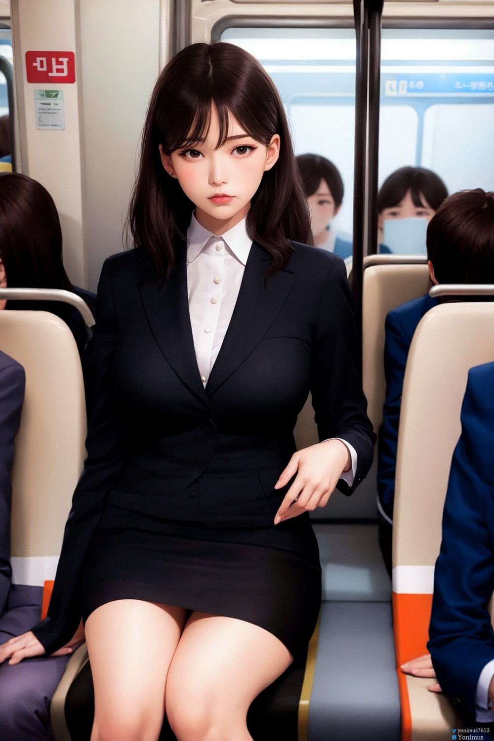 ヨニムス] 私のオフィスの美しいインターン A 2