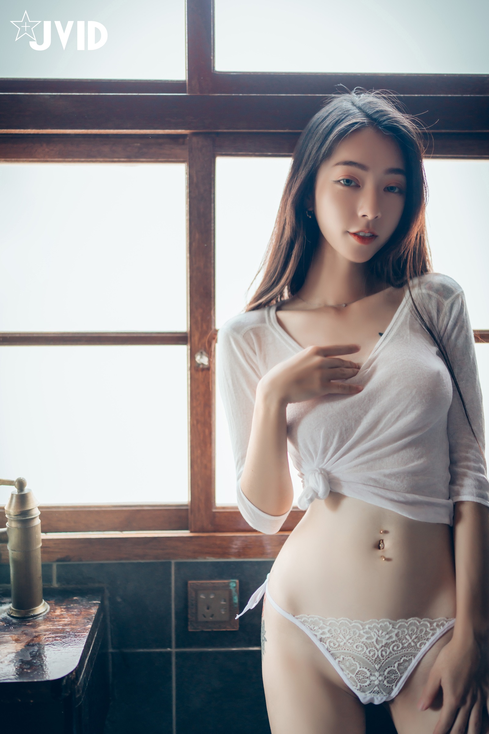 JVID] เปียวเปียว - กิโปว ชุดอาบน้ำสไตล์ญี่ปุ่น ชุดบางโปร่งแสง ที่นูน 106 ภาพ