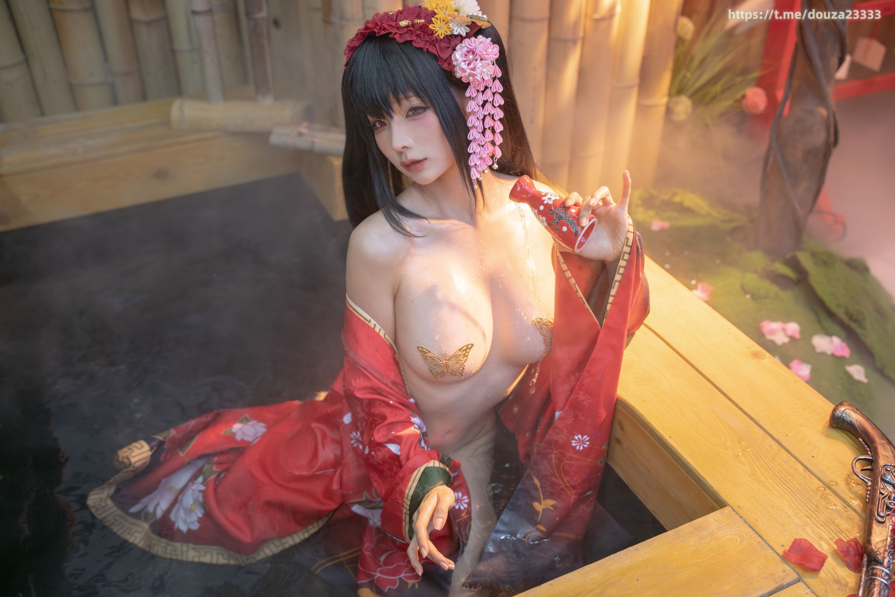 チュンモモ 狂三和服コスプレ [261P9V-2.40GB