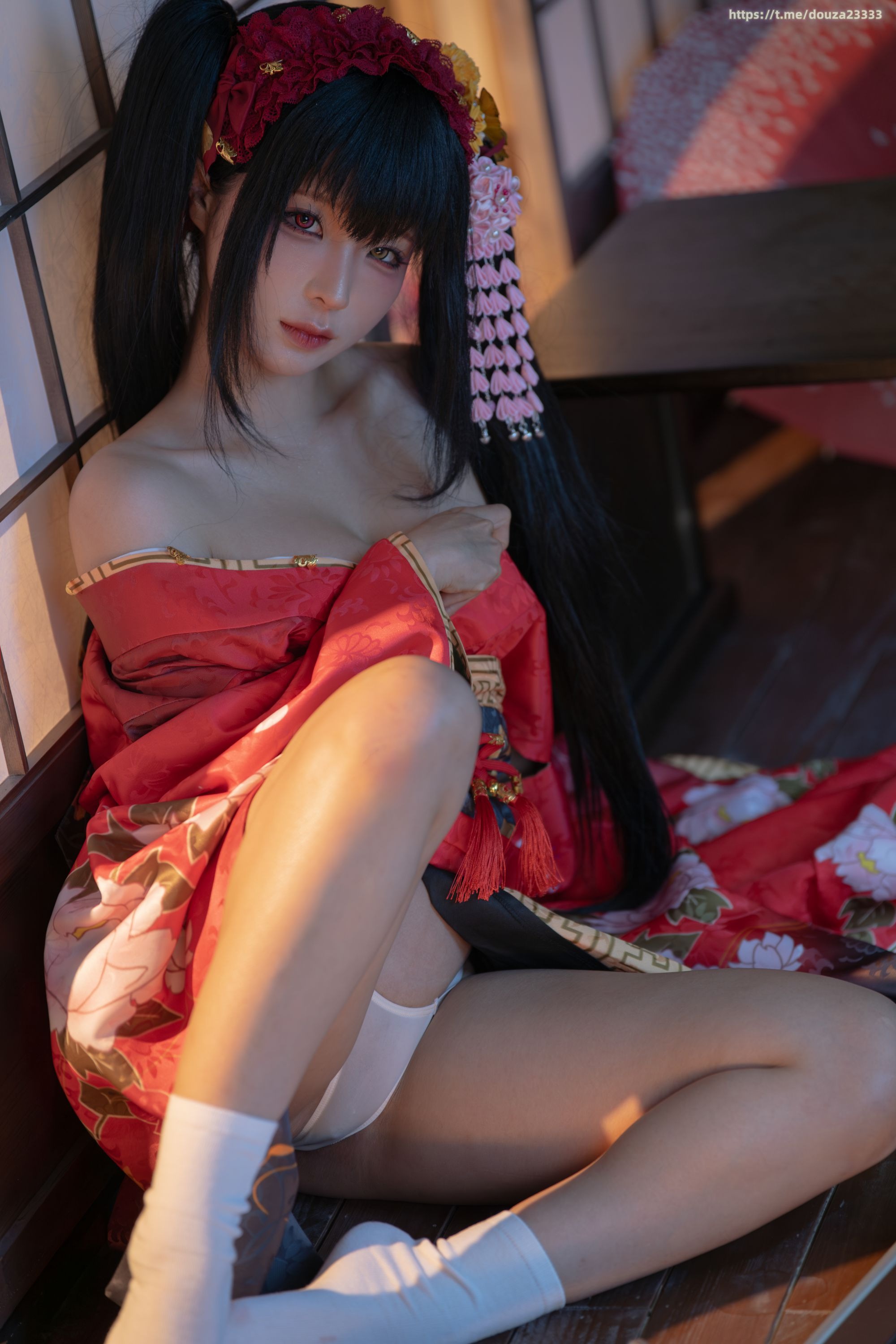ชุนหมอหมอ คุรุมิ กิโมโน คอสเพลย์ [261P9V-2.40GB