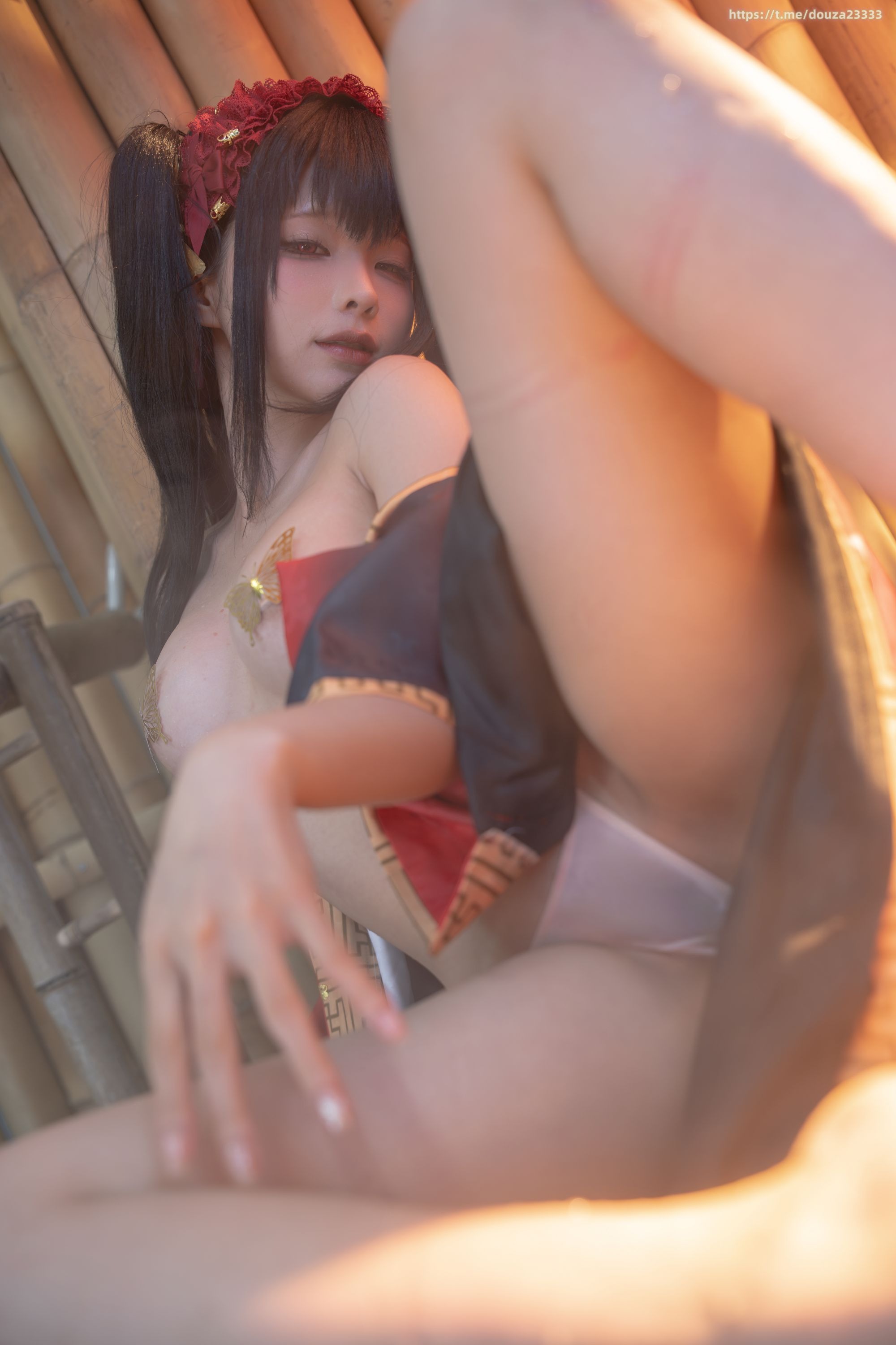 チュンモモ 狂三和服コスプレ [261P9V-2.40GB