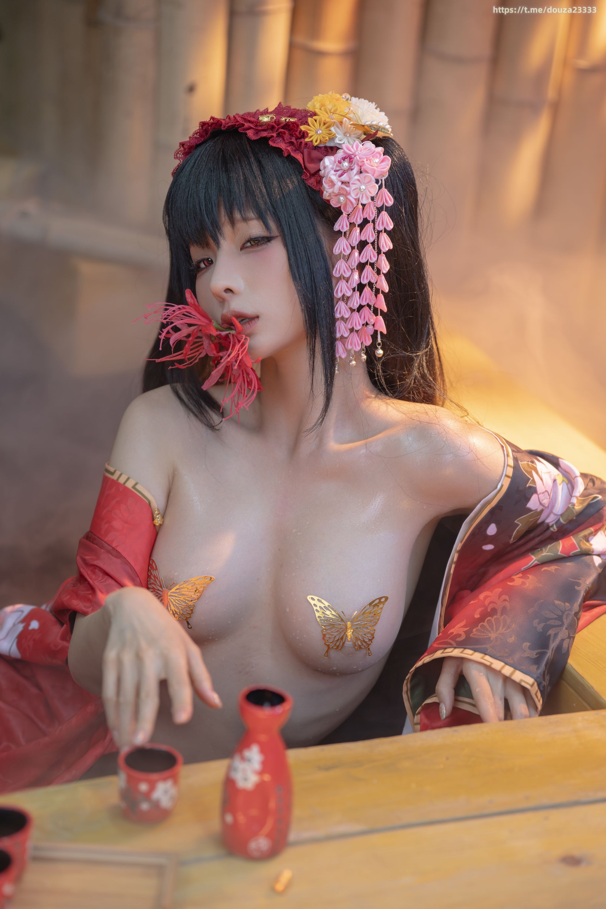 チュンモモ 狂三和服コスプレ [261P9V-2.40GB