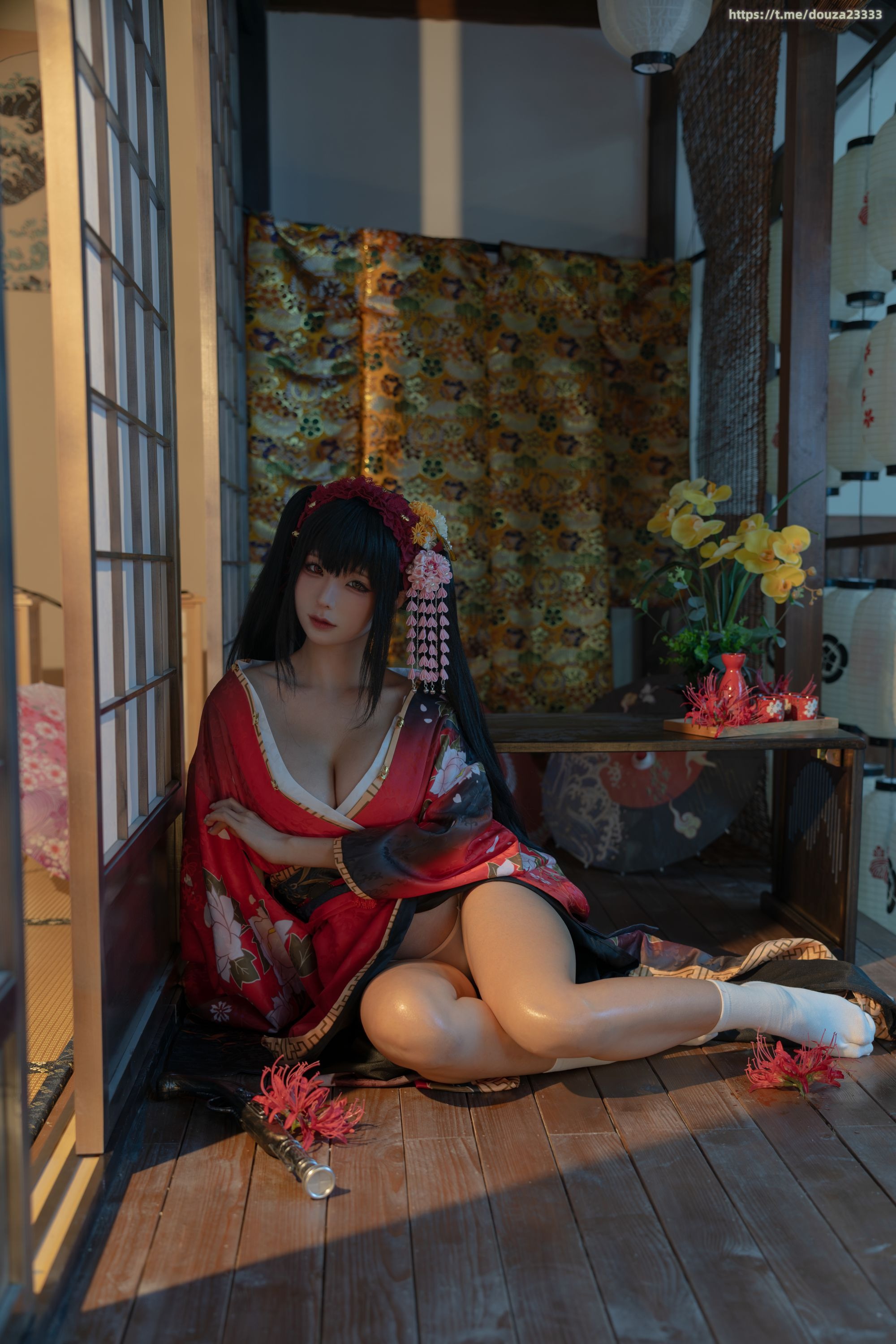 チュンモモ 狂三和服コスプレ [261P9V-2.40GB