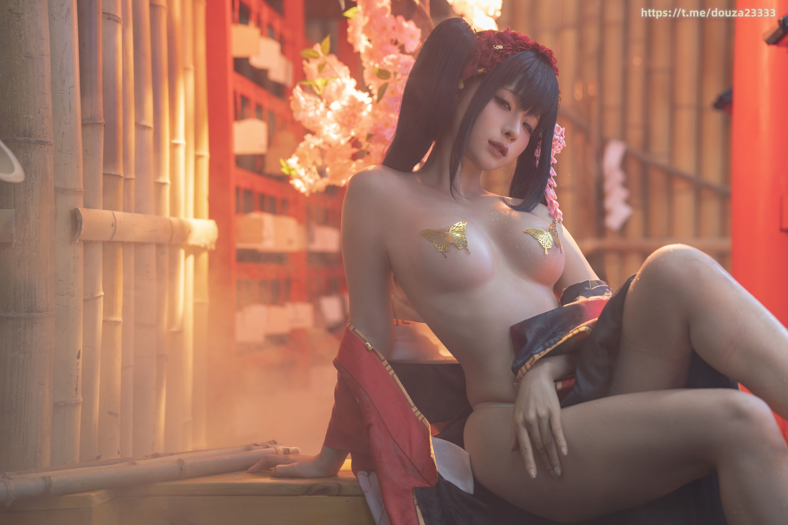 チュンモモ 狂三和服コスプレ [261P9V-2.40GB