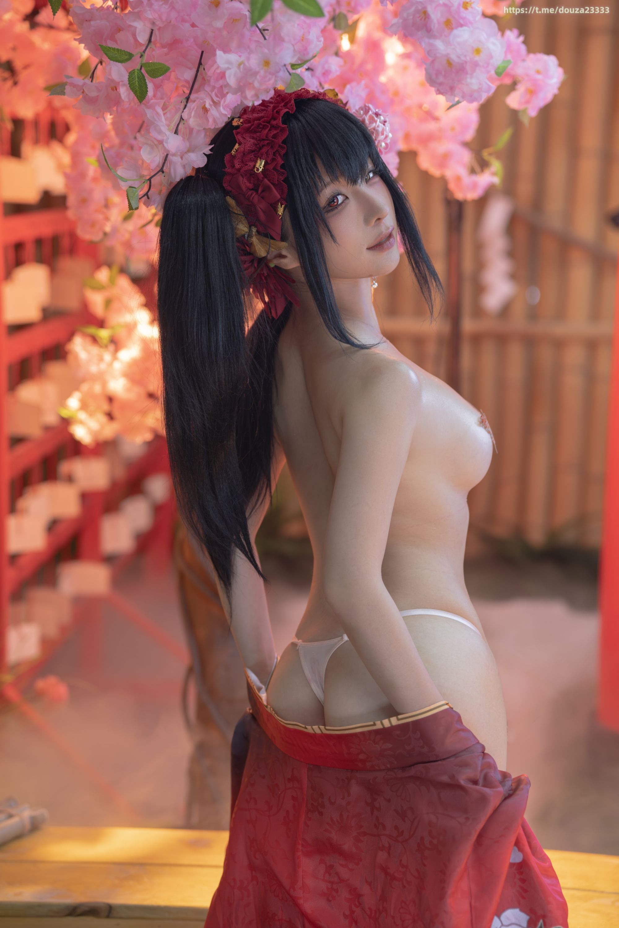 チュンモモ 狂三和服コスプレ [261P9V-2.40GB