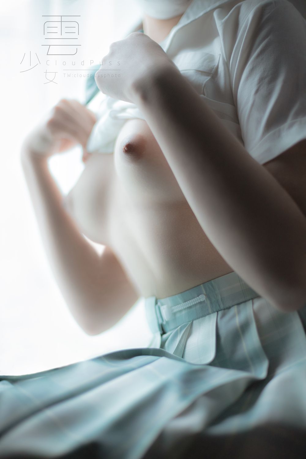 雲少女写真 居家雙馬尾