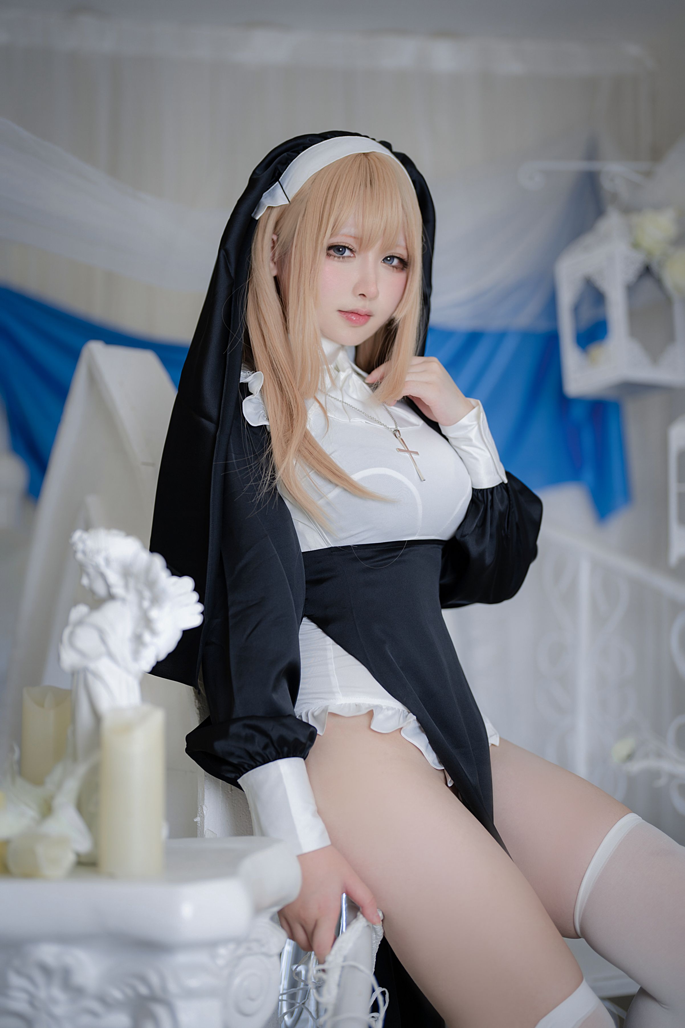櫻梨梨 修女 [35P-681MB