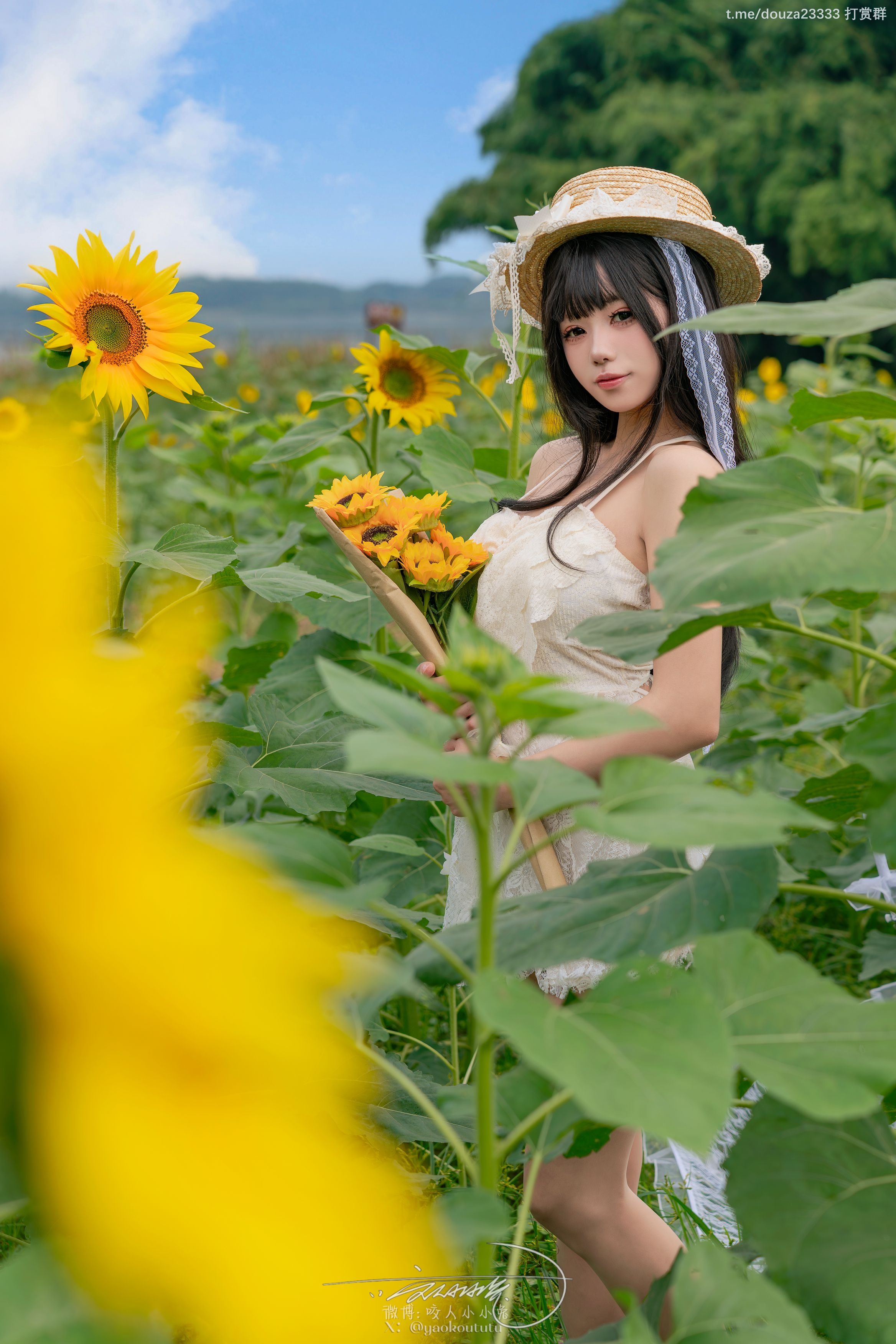 Bite a Rabbit Girl Natsu no Aoi Summer time 73P1V