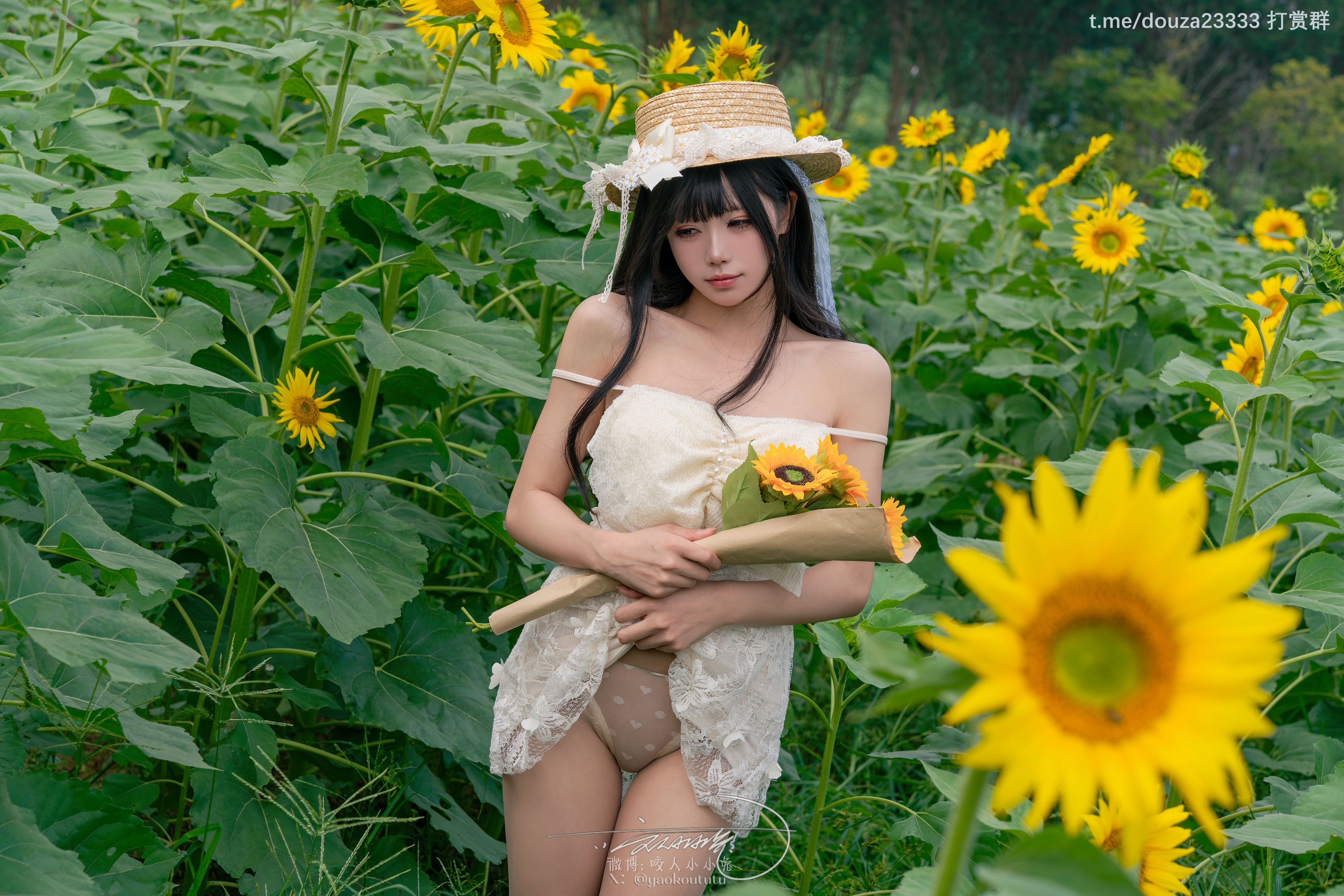 Bite a Rabbit Girl Natsu no Aoi Summer time 73P1V