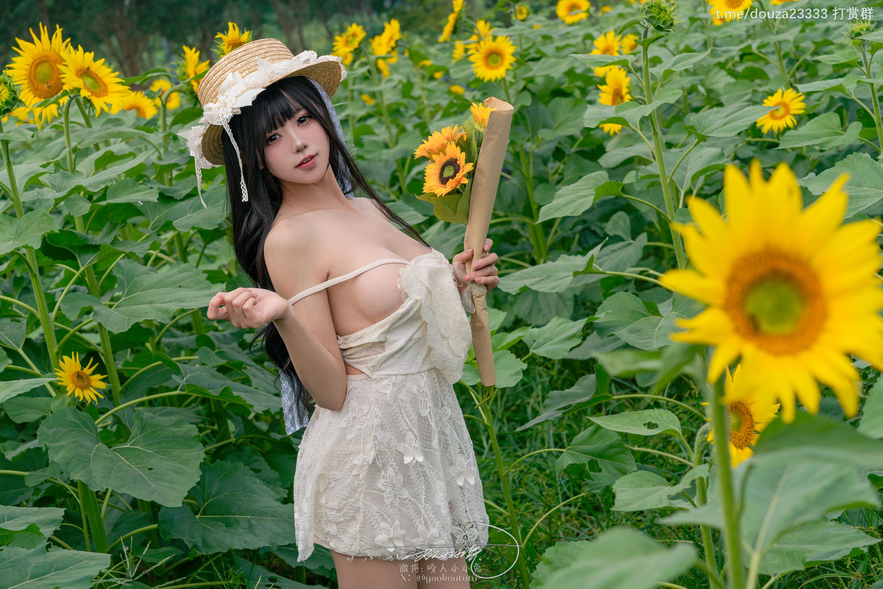 Bite a Rabbit Girl Natsu no Aoi Summer time 73P1V
