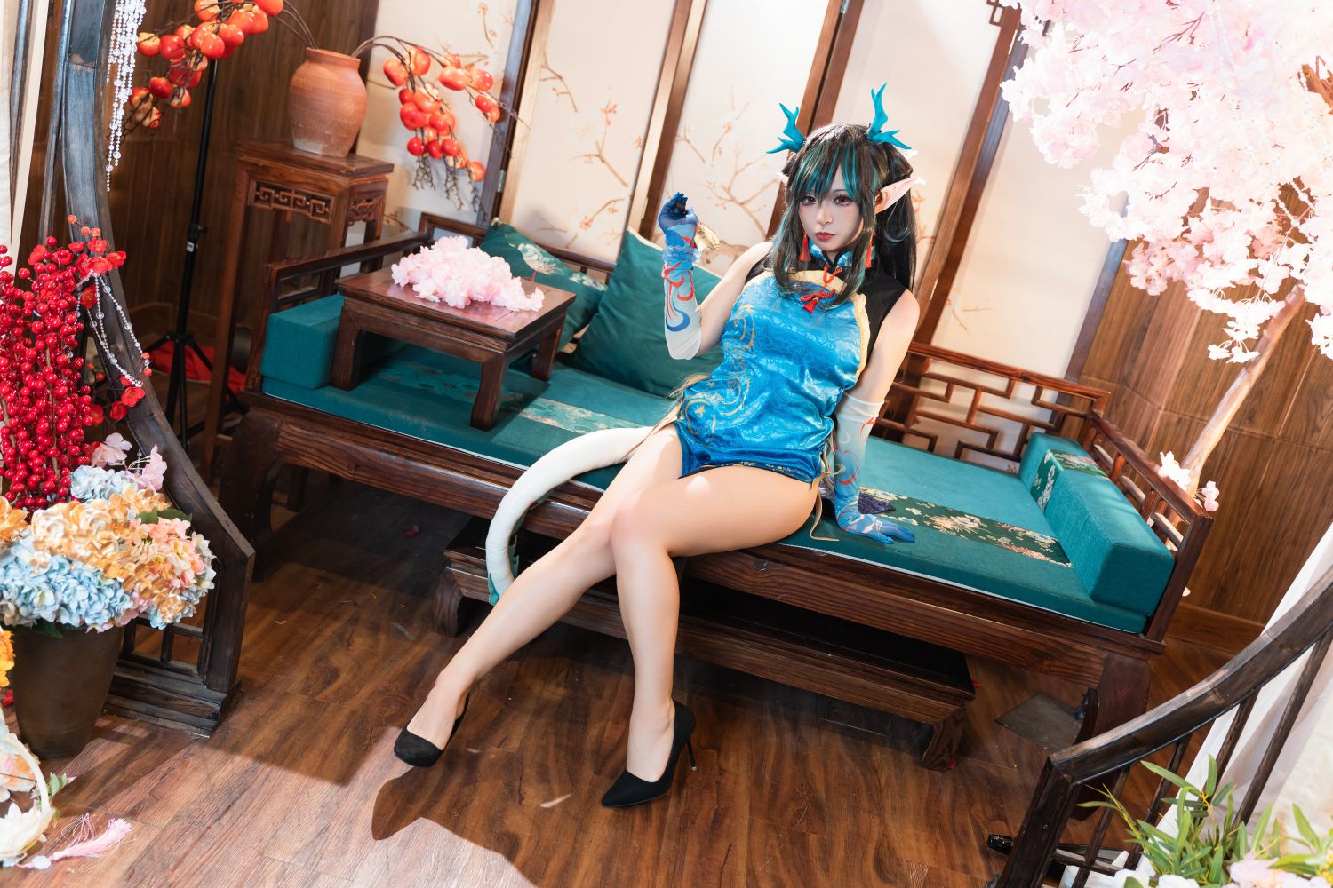 Thành Phong Thiên Nhã & Tiểu Hòa Ngọt Rượu - Năm Tịch Áo Dài Đôi Người Phù Hộ [189P-788MB