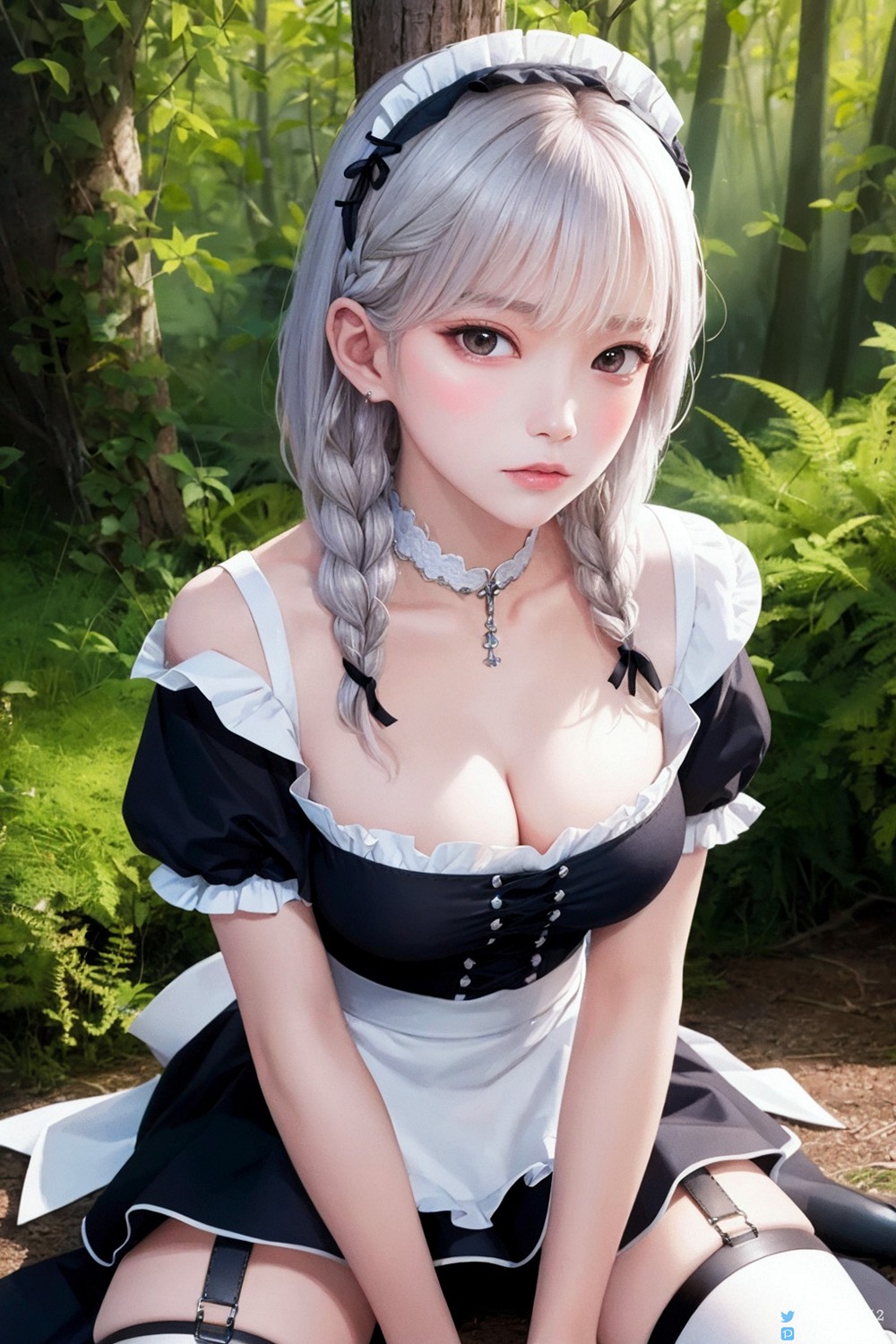 요니머스] 장난스러운 메이드 B 7
