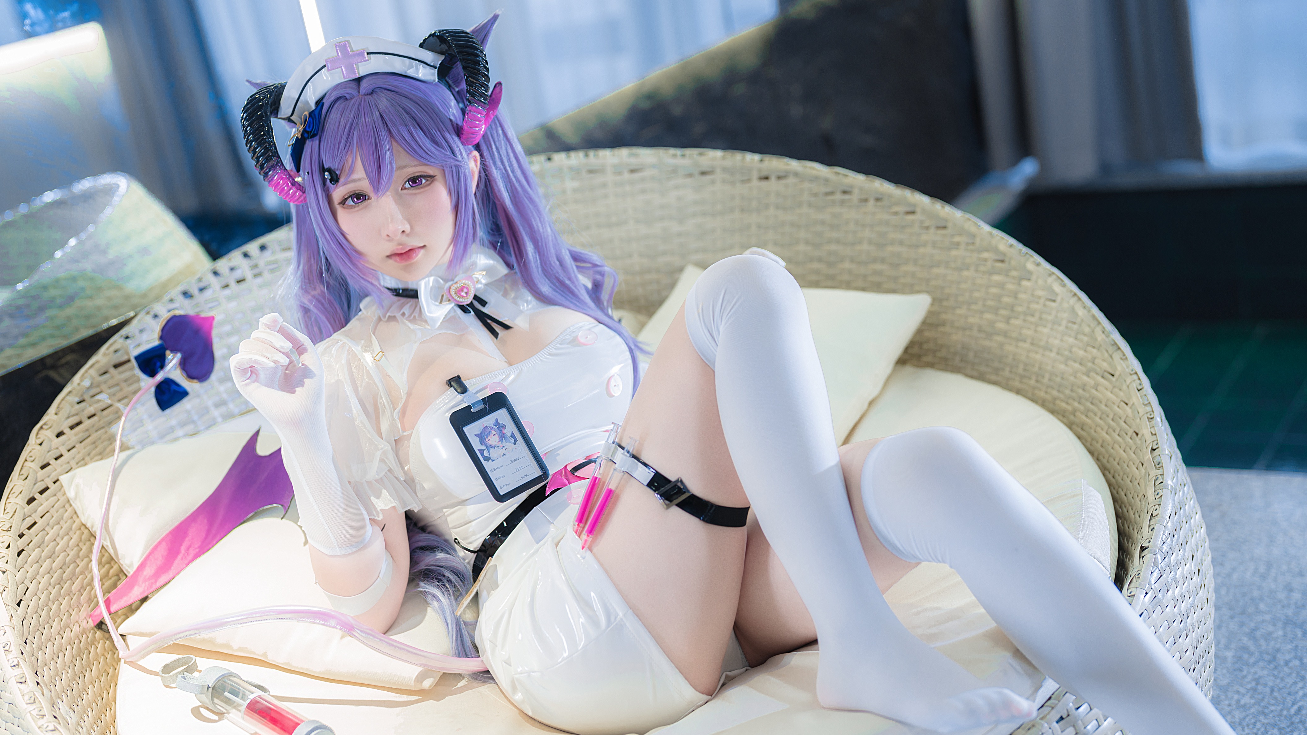 Ying Li Li Ke Qing Succubus Nurse 30P