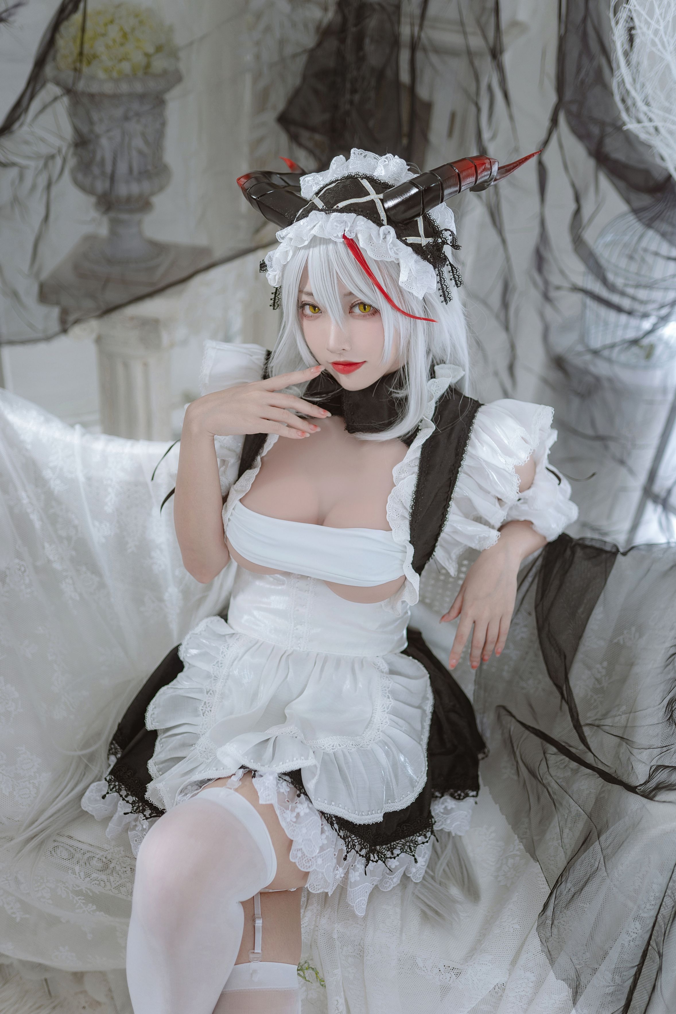 Miyamoto Sakura Aegir Nữ Hầu 29P