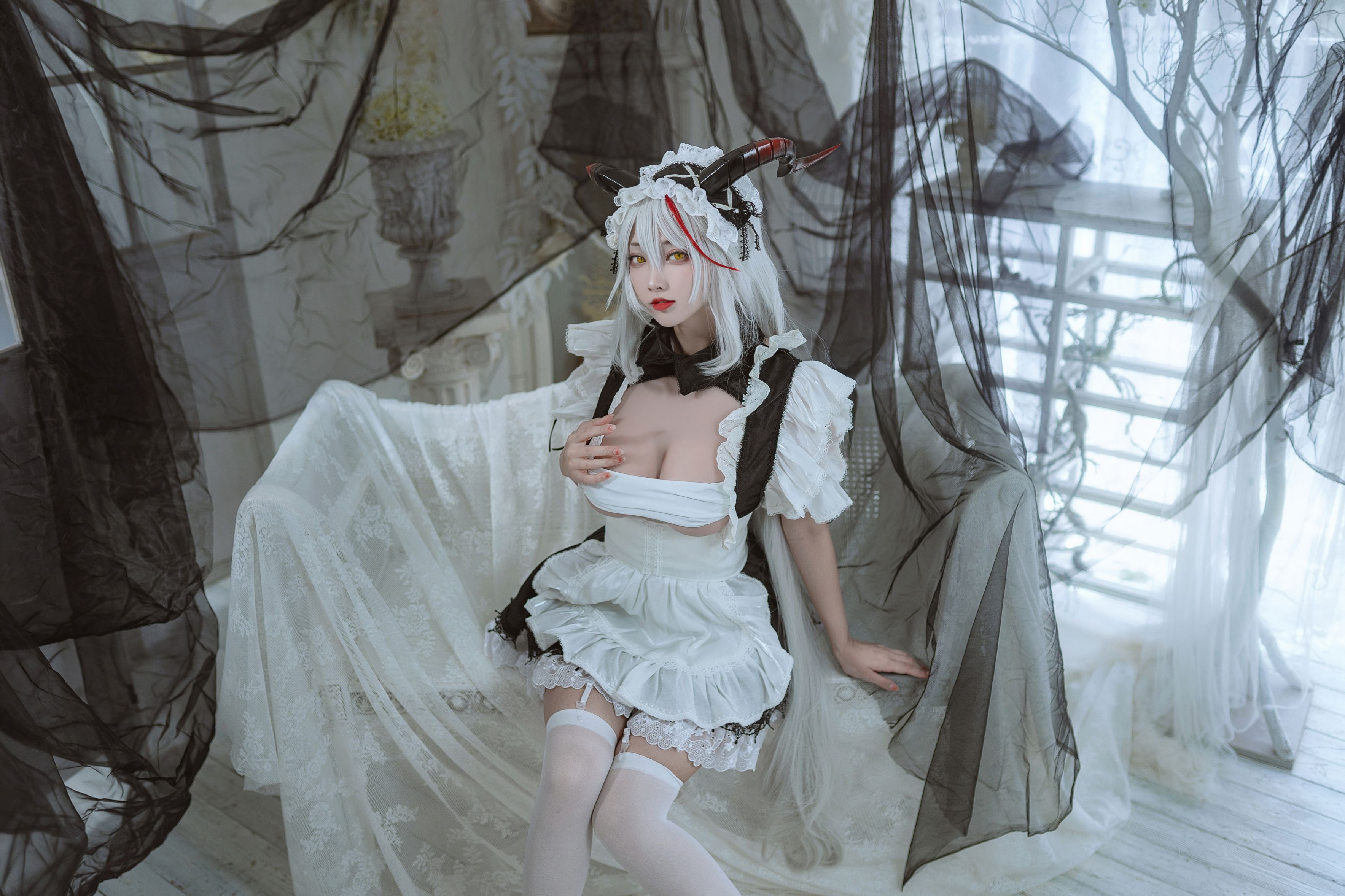 Miyamoto Sakura Aegir Nữ Hầu 29P