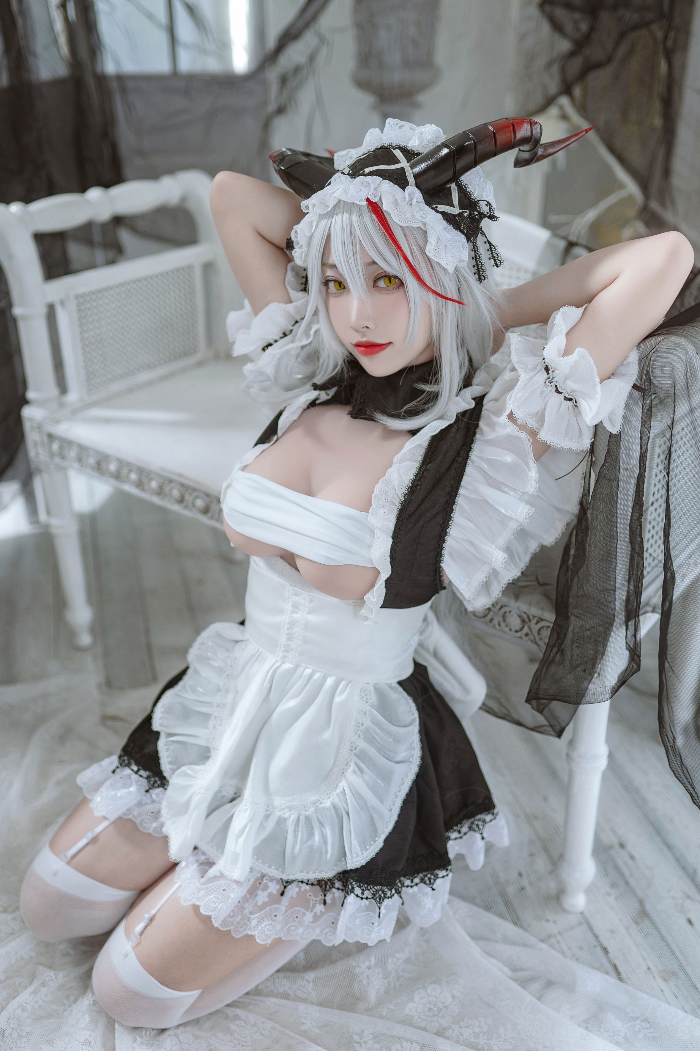 Miyamoto Sakura Aegir Nữ Hầu 29P