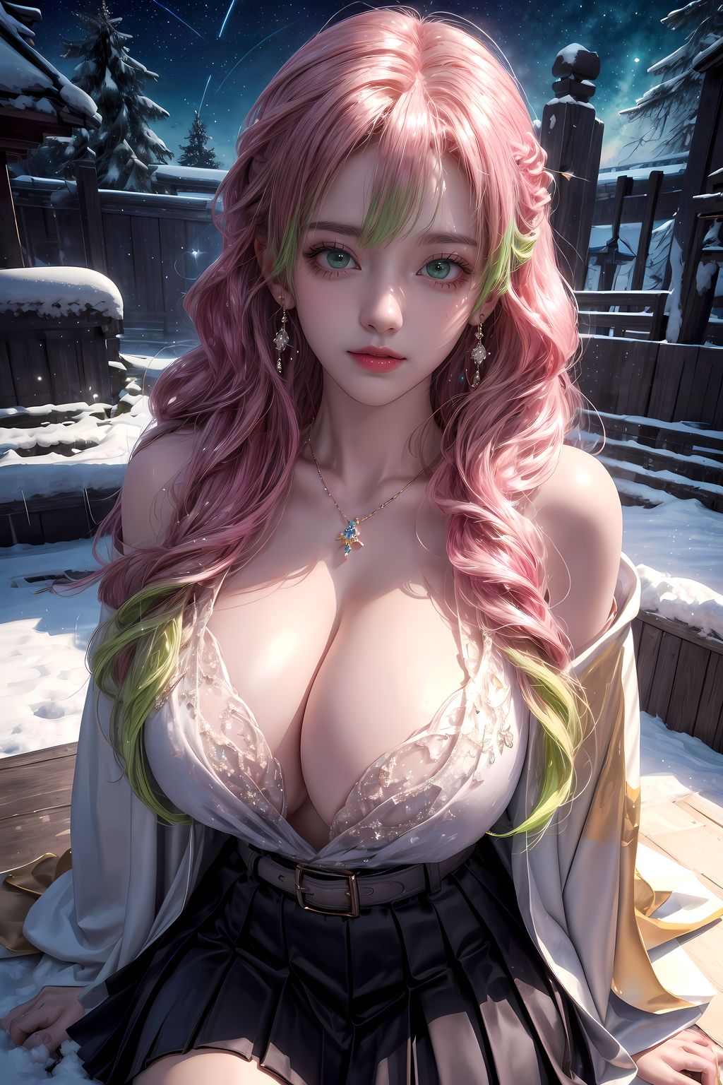 AI 生成 クザン: 蜜璃-甘露寺 (24枚の写真)