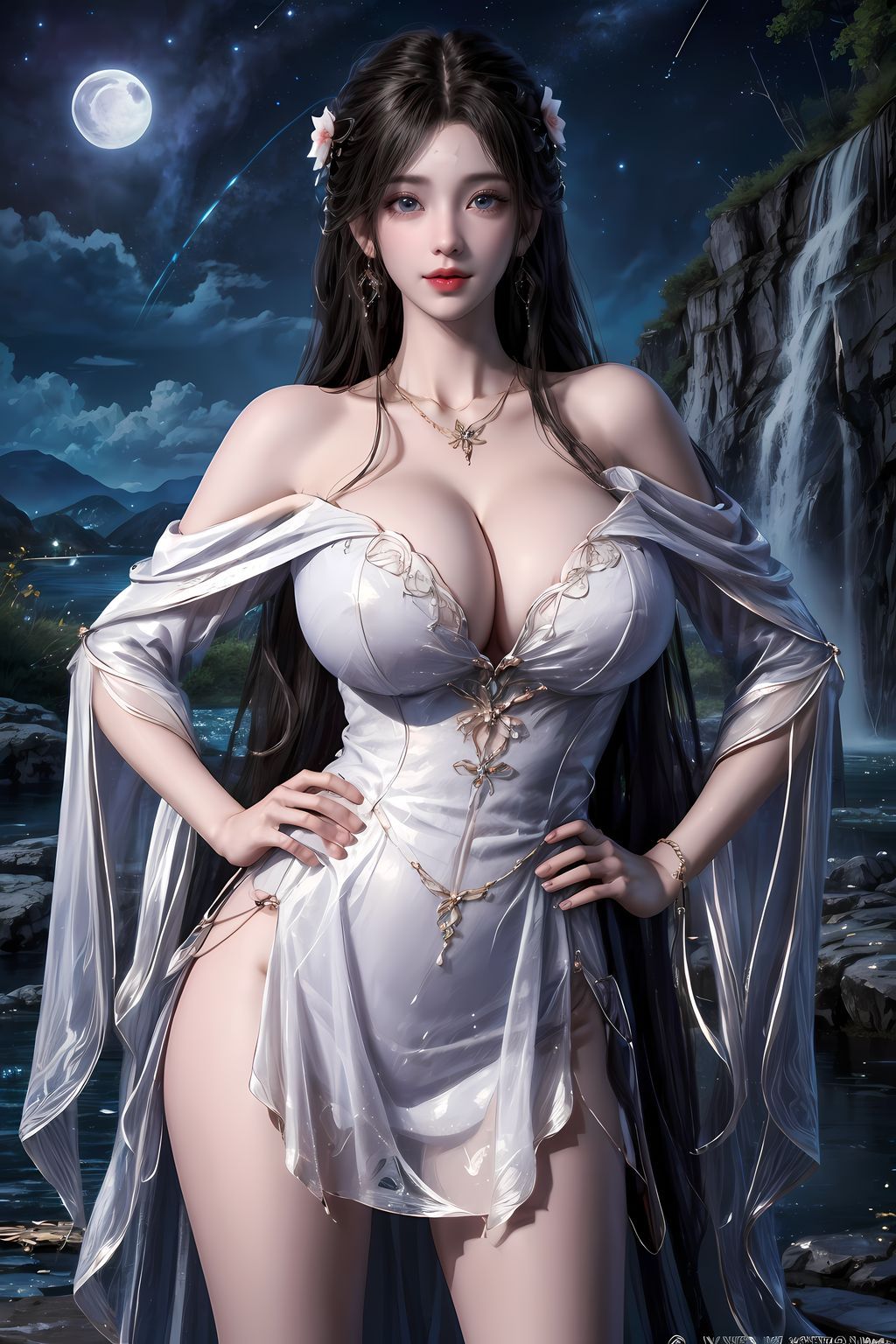 AI 생성] 쿠잔: Qingyi(青漪) (77 사진)