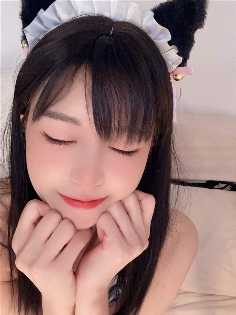 Pudding Dafa 蓝白条纹喵 写真セット 26P