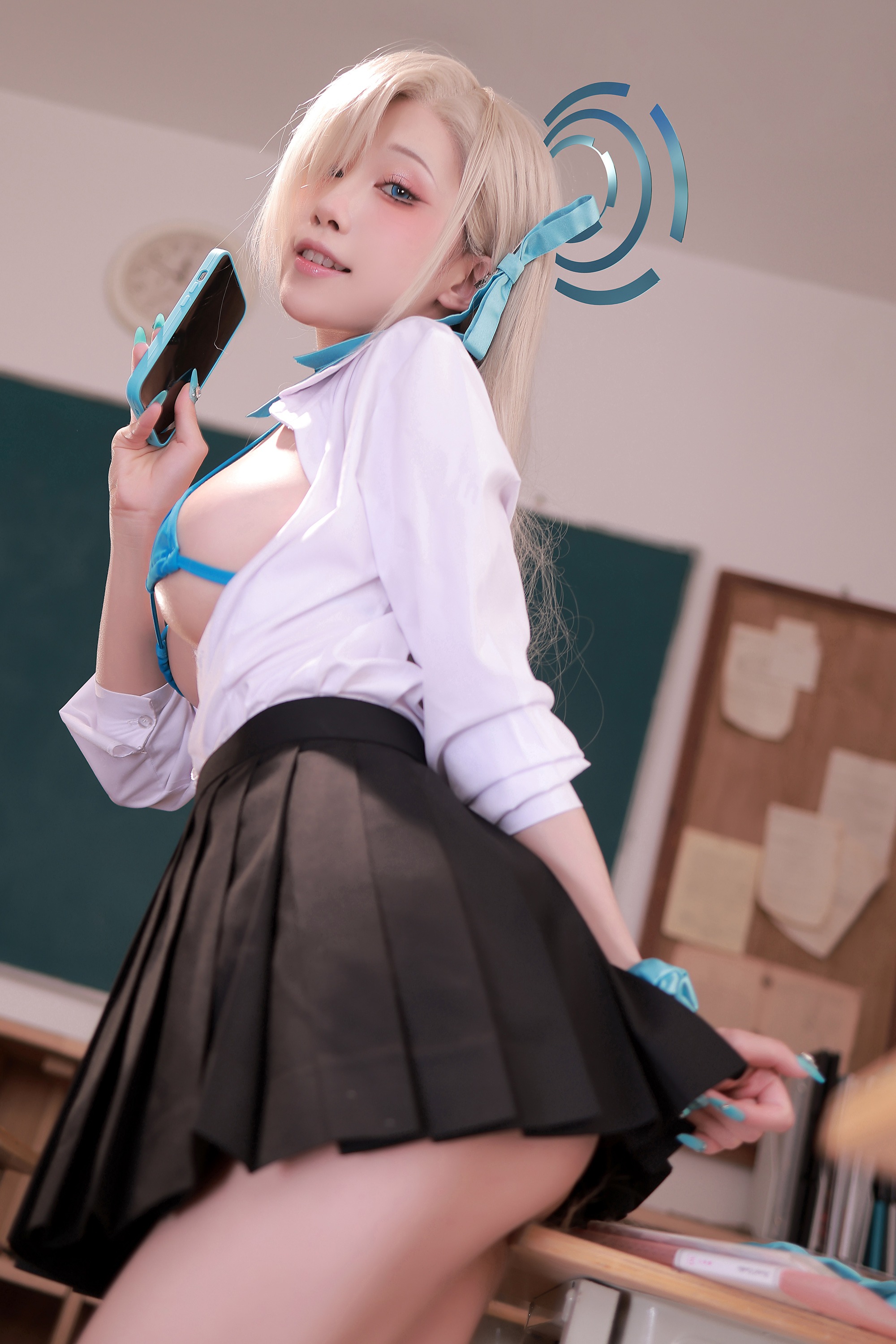 水淼Aqua C103一之濑明日奈B Cosplay写真套图