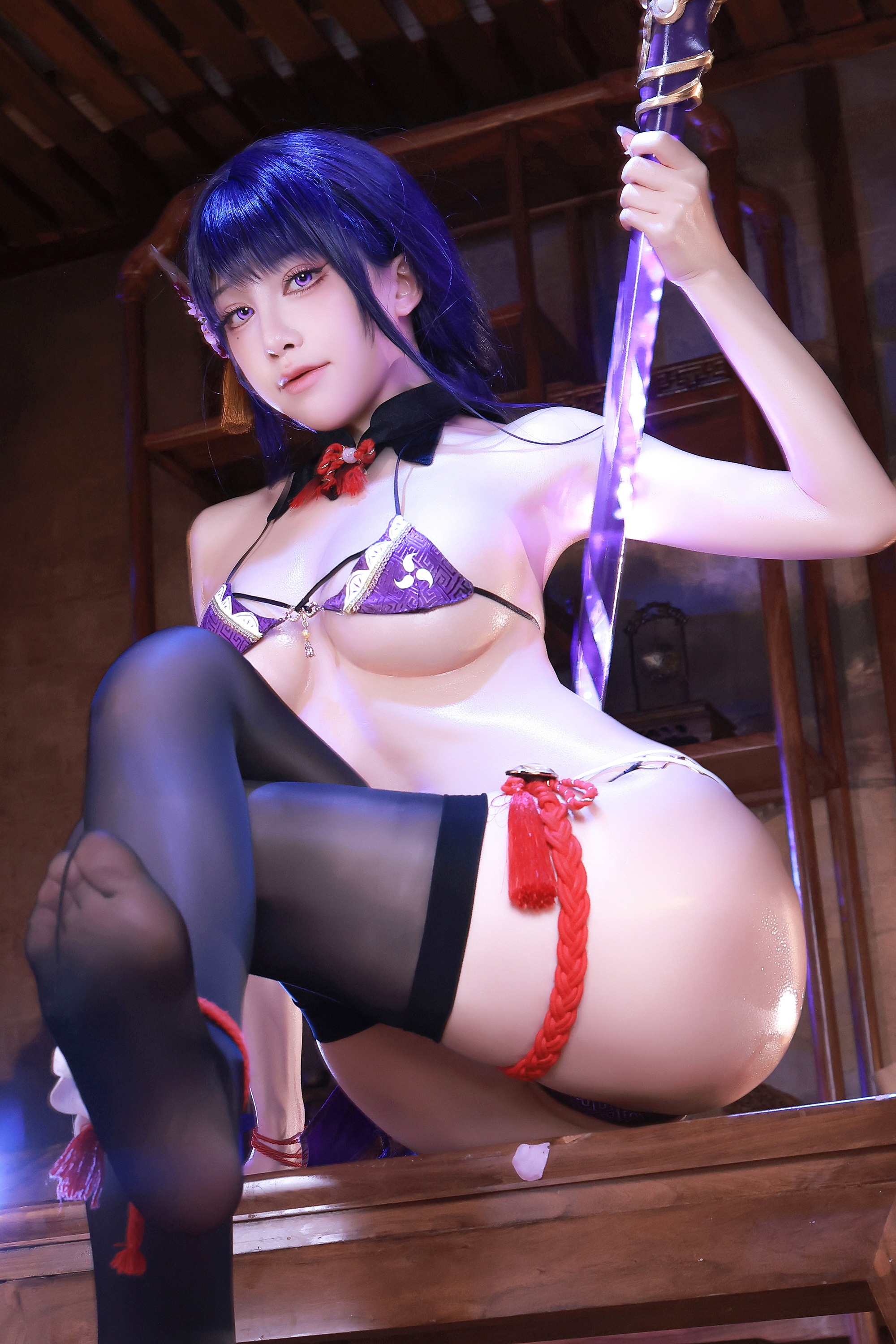 Bo anh cosplay Mizumiao Aqua C104 Inazuma