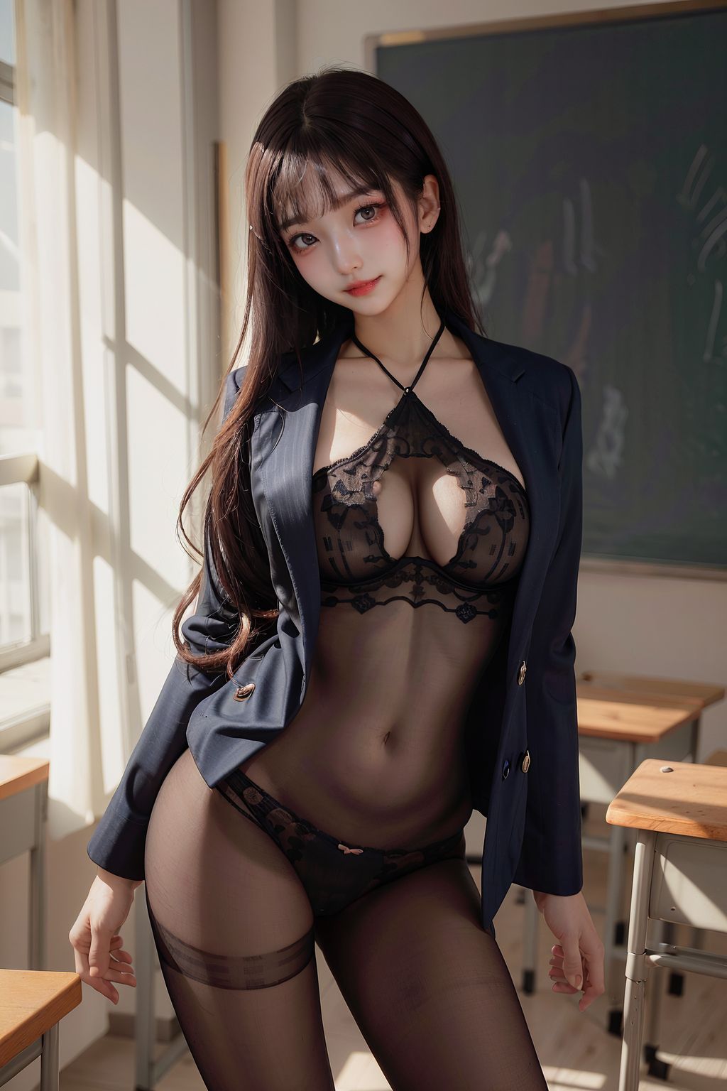 AI 生成] 情趣女教師 (72 枚の写真)
