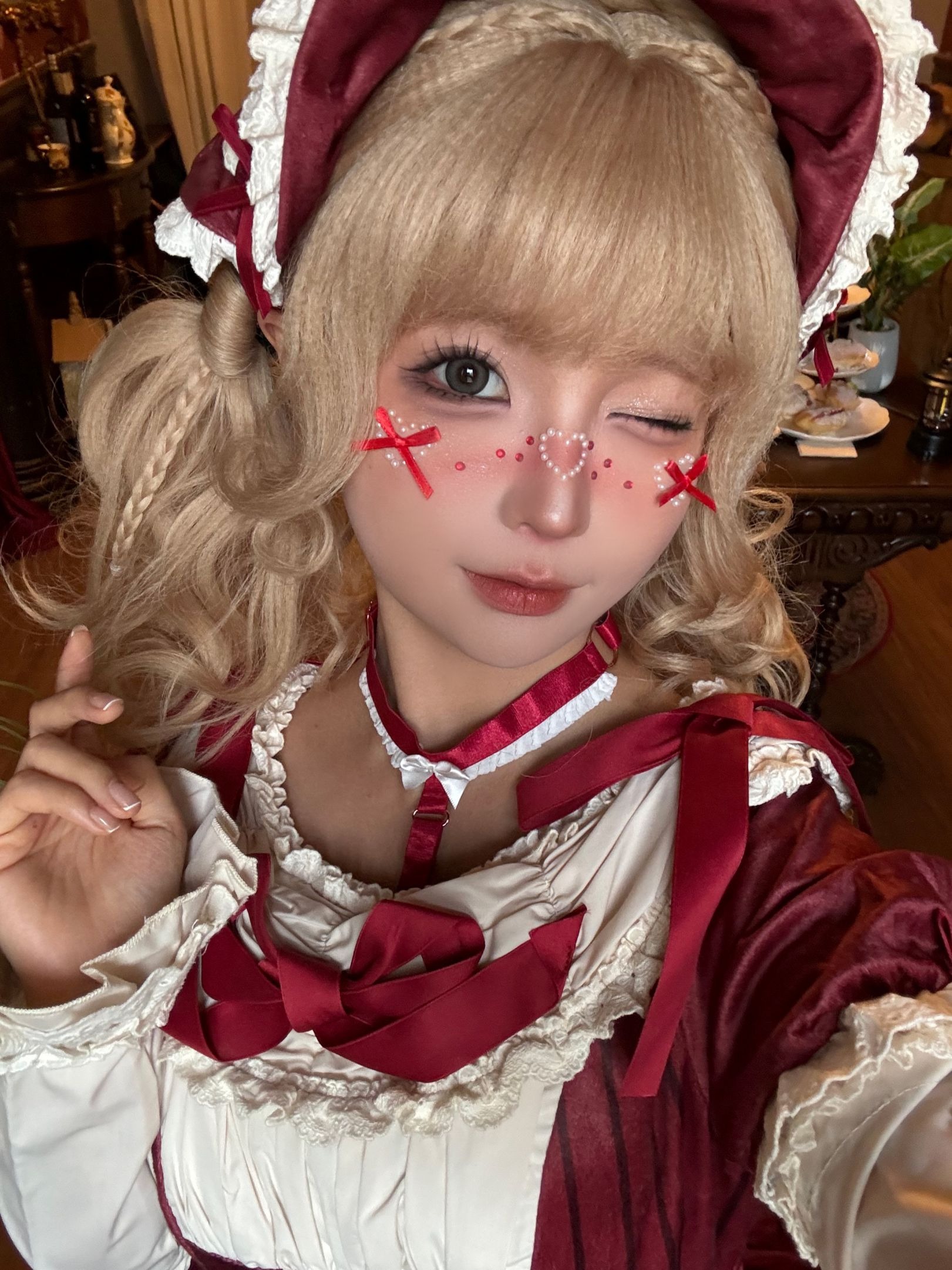 Chun Momo『ショーウィンドウ人形』135P1V コスプレ写真セット