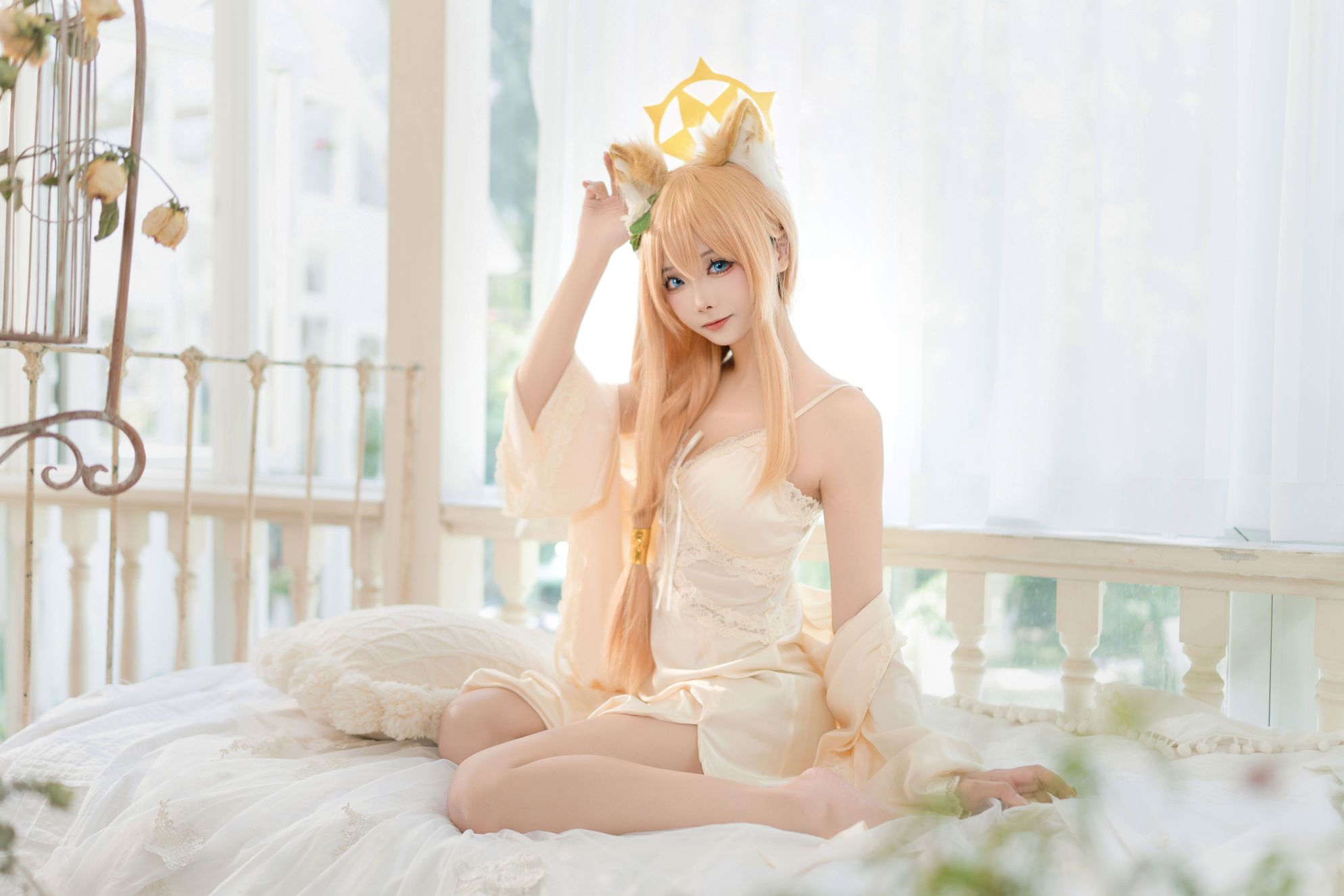 アイウェスト ブルーアーカイブ イロマリ 修女 寝間着 体操服