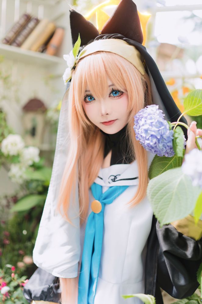 Aixi Aiwest Blue Archive Iro Mary Nun Pajamas Gymnastics Uniform