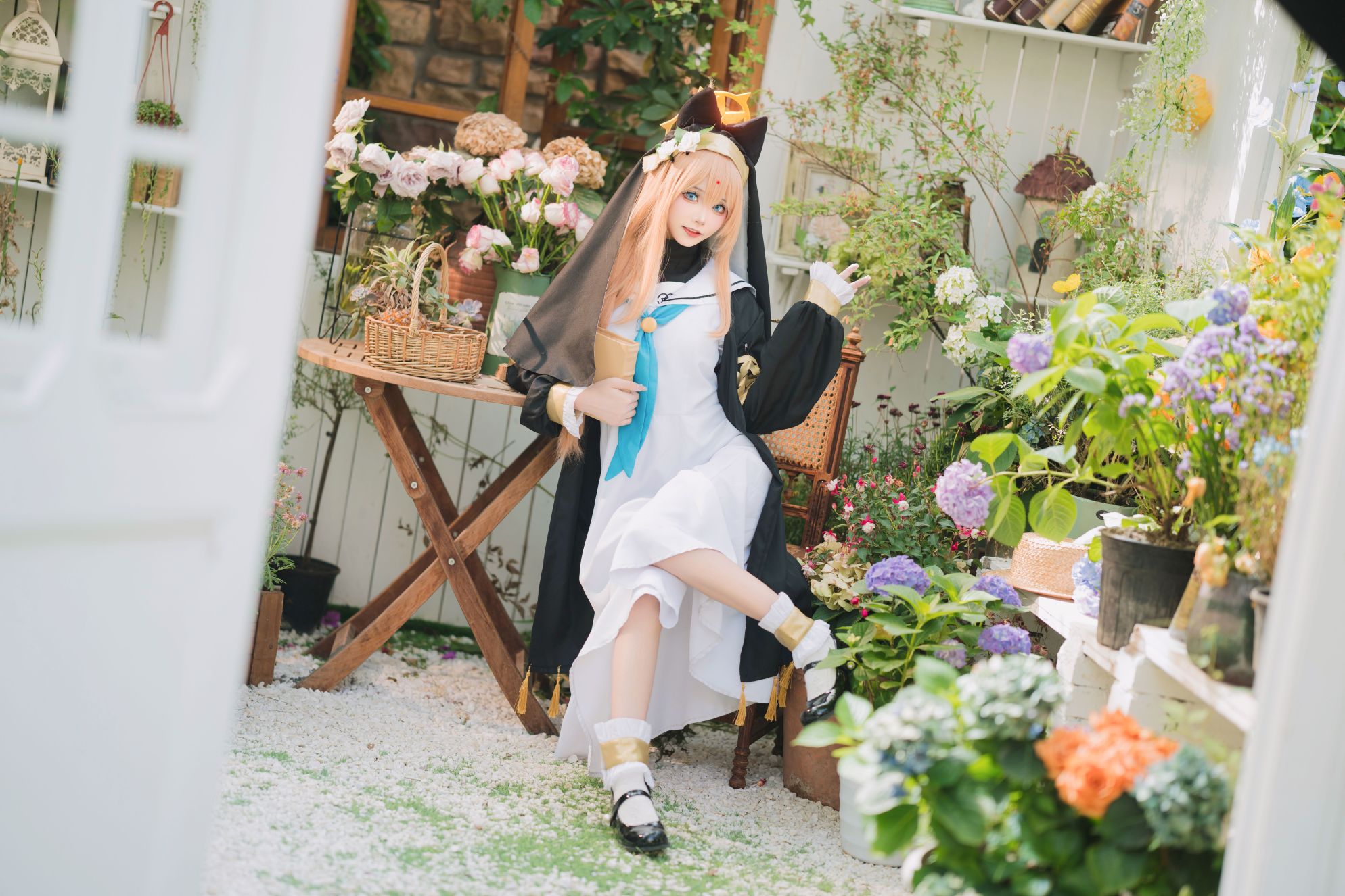 アイウェスト ブルーアーカイブ イロマリ 修女 寝間着 体操服