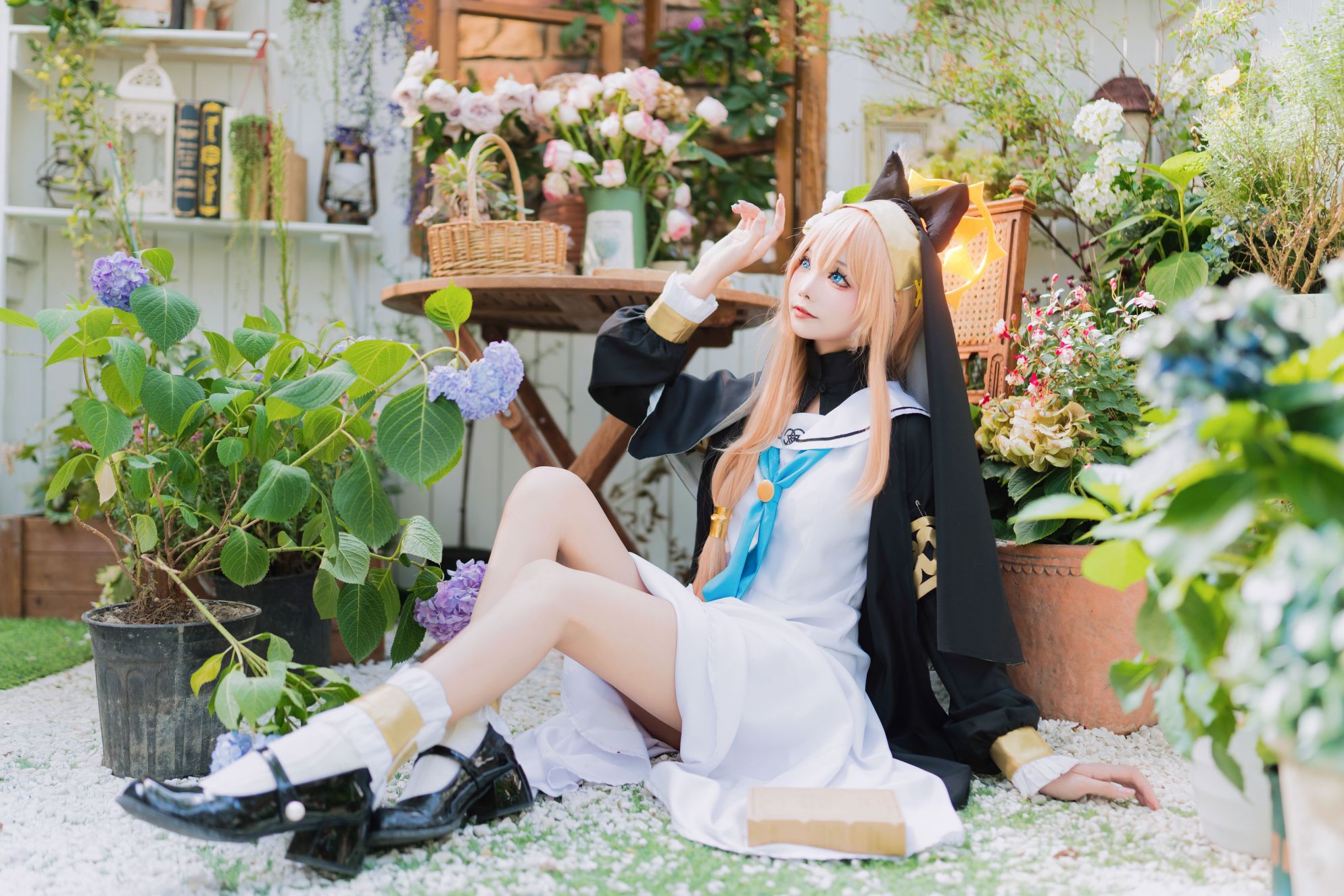 Aixi Aiwest Blue Archive Iro Mary Nun Pajamas Gymnastics Uniform