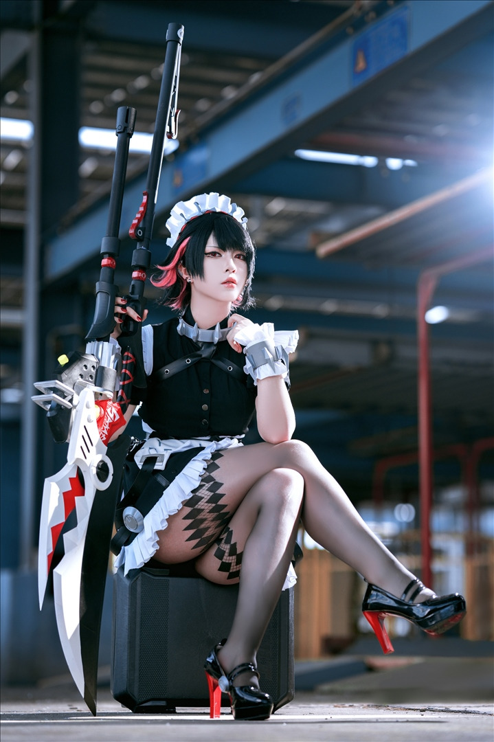 半半子 鯊魚妹 Cosplay 48P