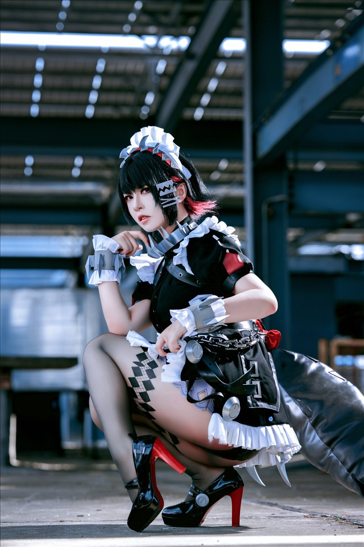 半半子 鯊魚妹 Cosplay 48P