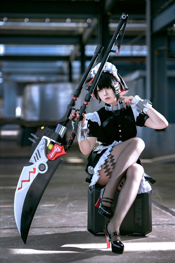 半半子 鯊魚妹 Cosplay 48P