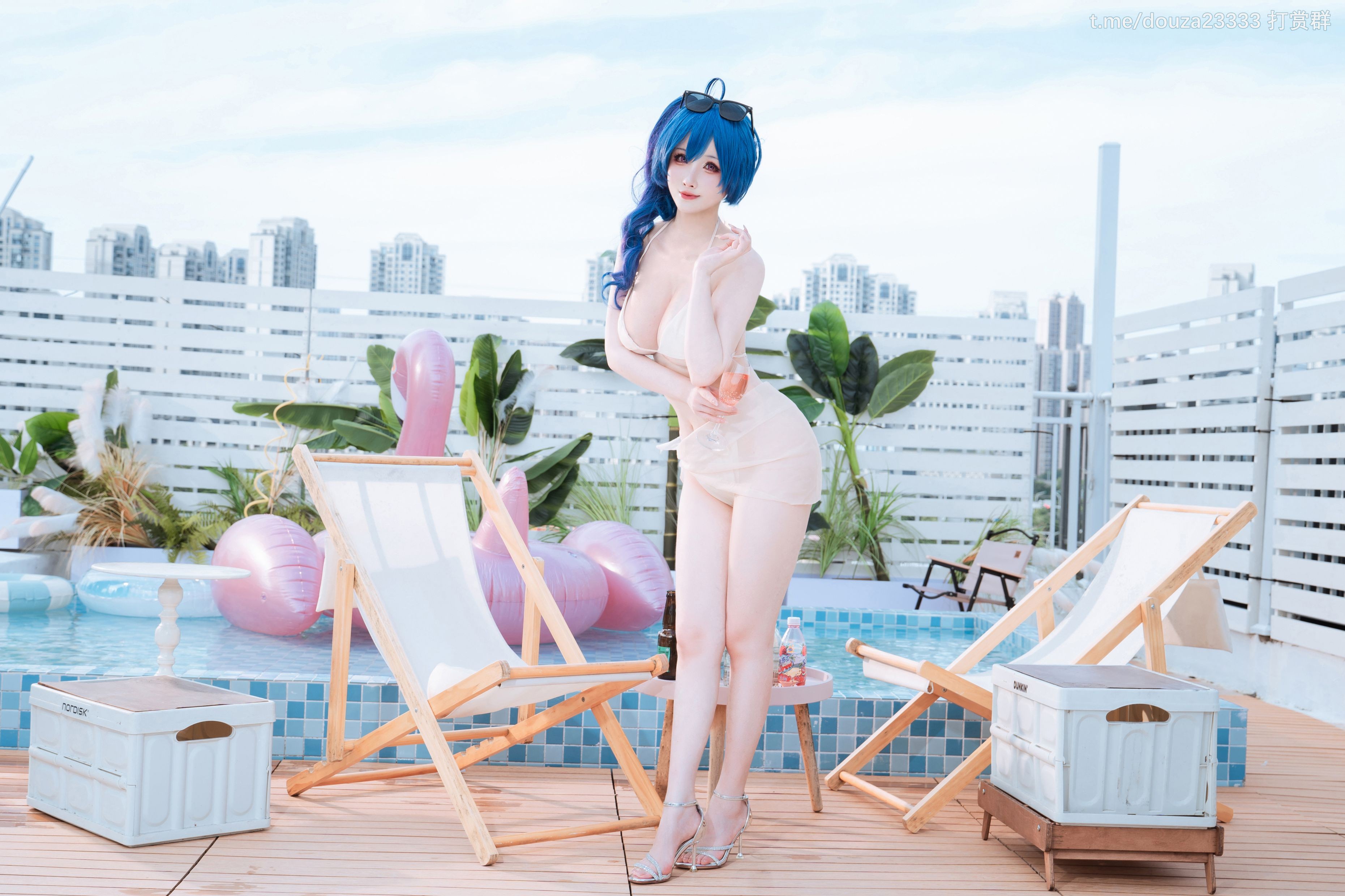 涼涼子 聖姨泳裝