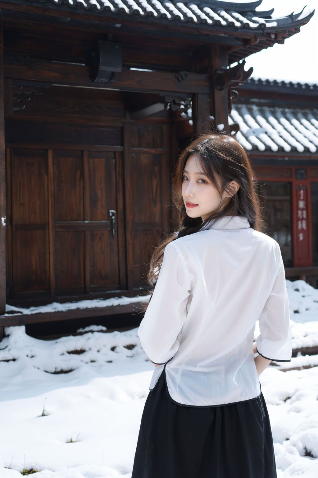 สร้างโดย AI] นี๋ ซือ หัว เฟิง Vol.006 (136 ภาพ)