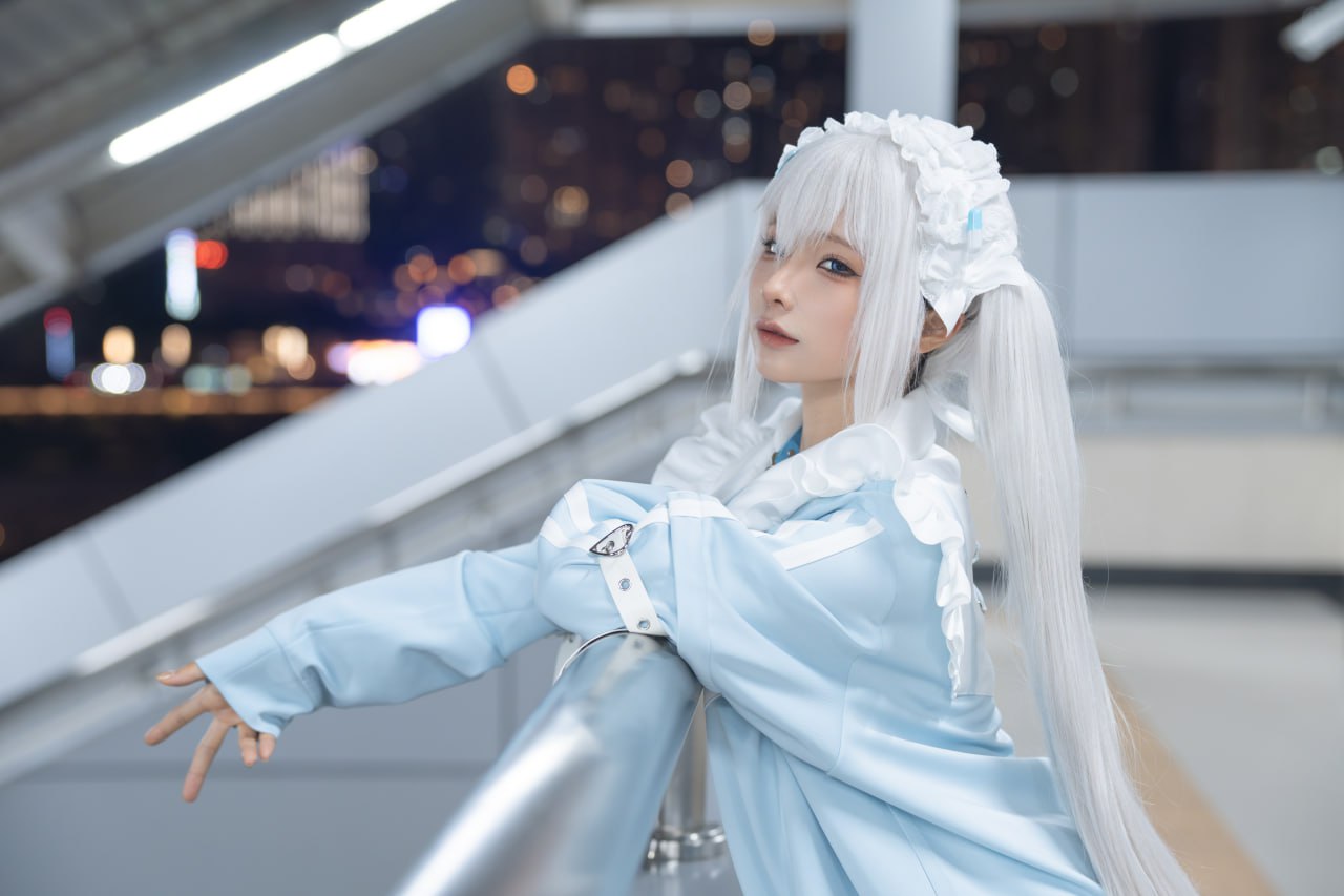 蠢沫沫《水色》244P1V Cosplay寫真套圖