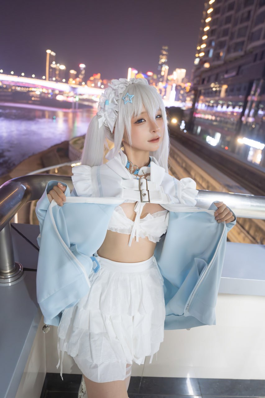 Bo anh cosplay Chun Momo Water Color 244P1V