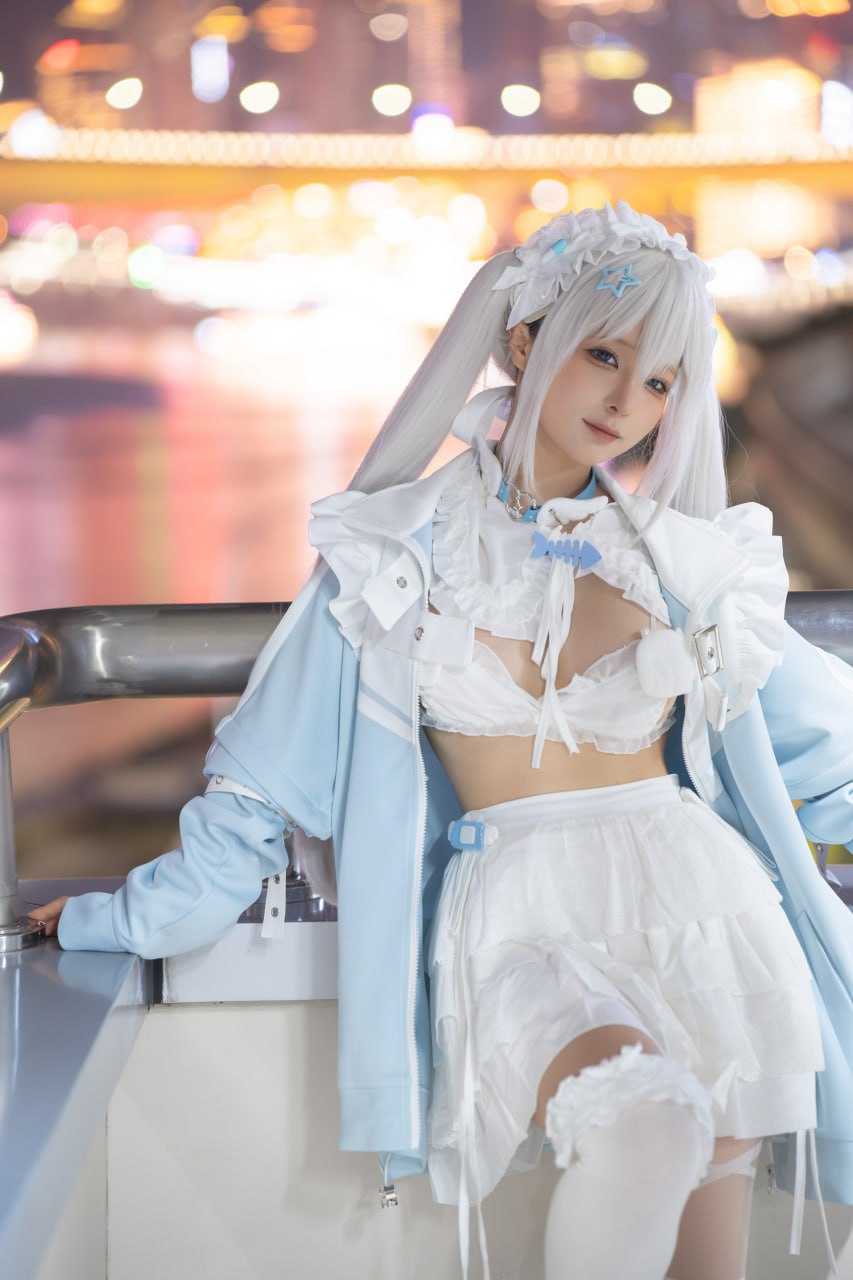 Bo anh cosplay Chun Momo Water Color 244P1V