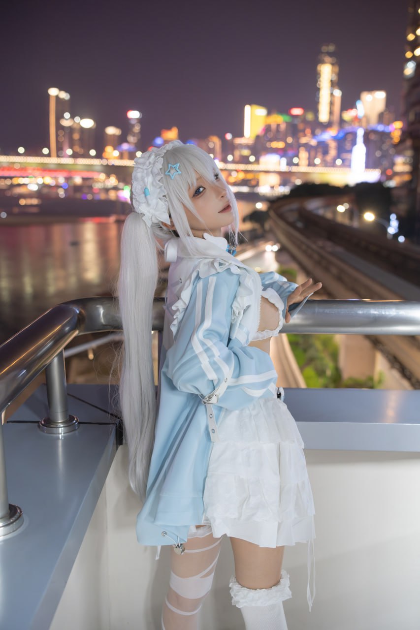 Bo anh cosplay Chun Momo Water Color 244P1V