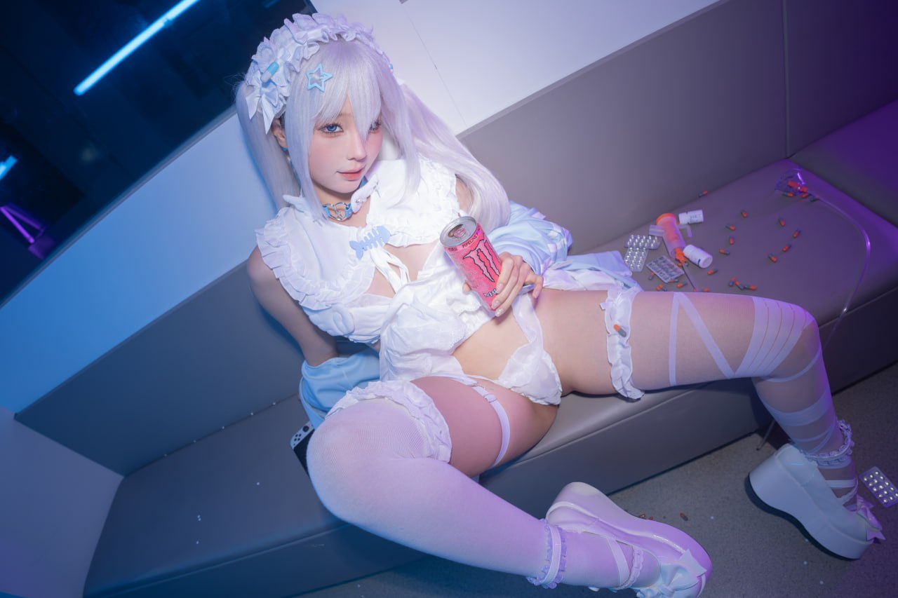Chun Momo『水色』244P1V コスプレ写真セット