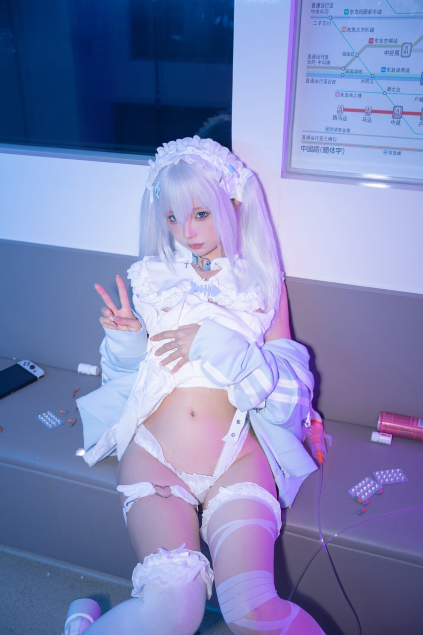Chun Momo『水色』244P1V コスプレ写真セット