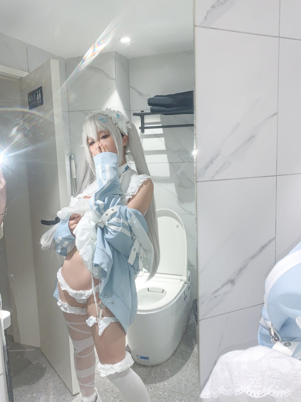 Chun Momo『水色』244P1V コスプレ写真セット