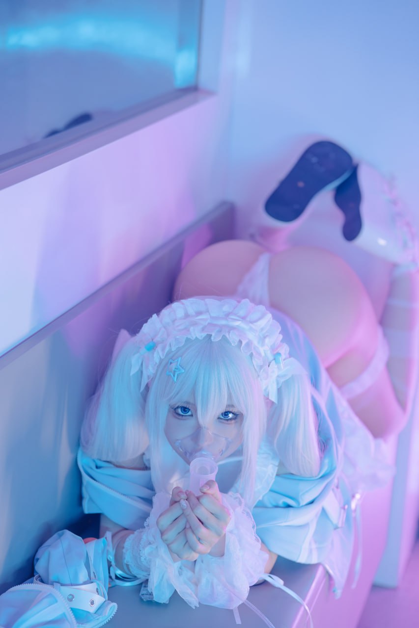 Chun Momo『水色』244P1V コスプレ写真セット