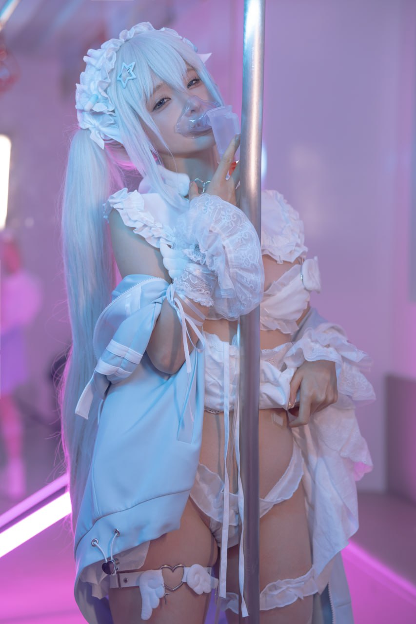 Chun Momo『水色』244P1V コスプレ写真セット