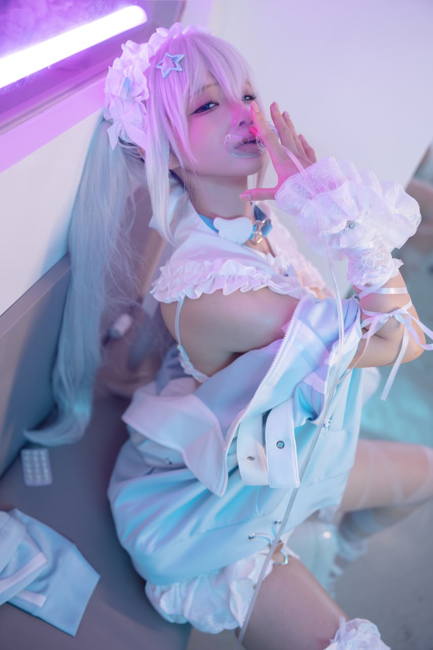 Chun Momo『水色』244P1V コスプレ写真セット